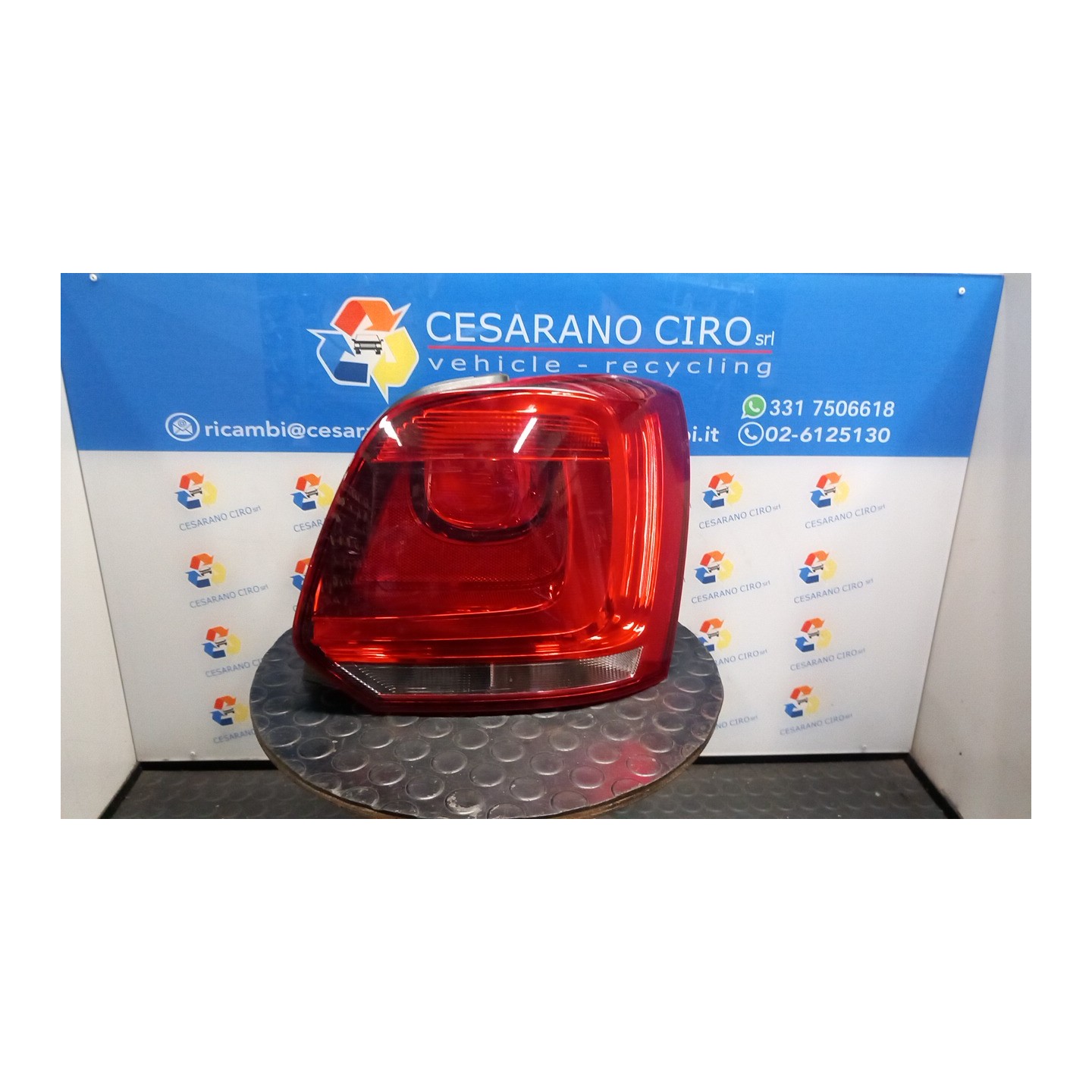 FANALE POST. AL DX. 094 VOLKSWAGEN POLO (6R) (05/09-10/14) CGP 6R0945096AH