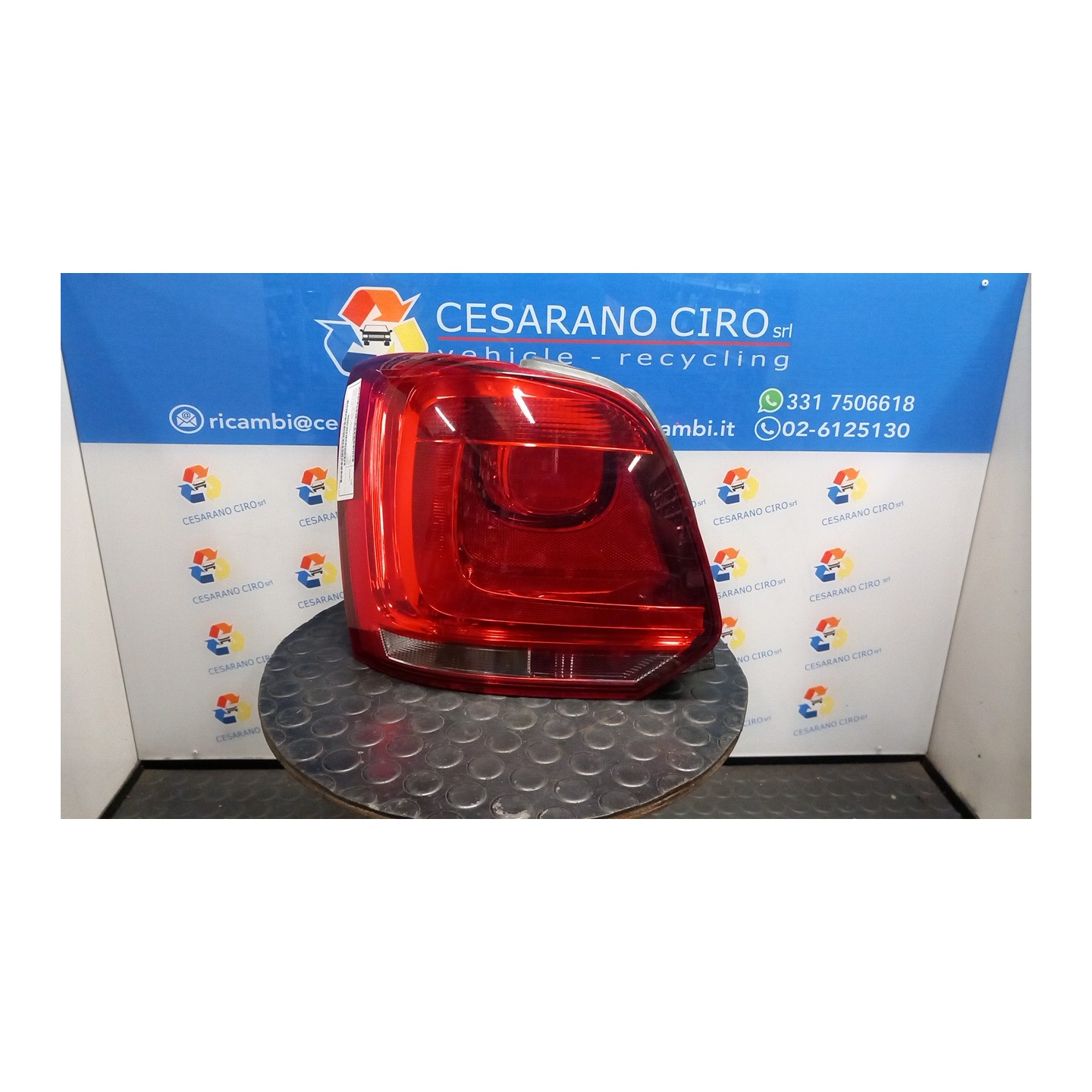 FANALE POST. AL SX. 095 VOLKSWAGEN POLO (6R) (05/09-10/14) CGP 6R0945095AH