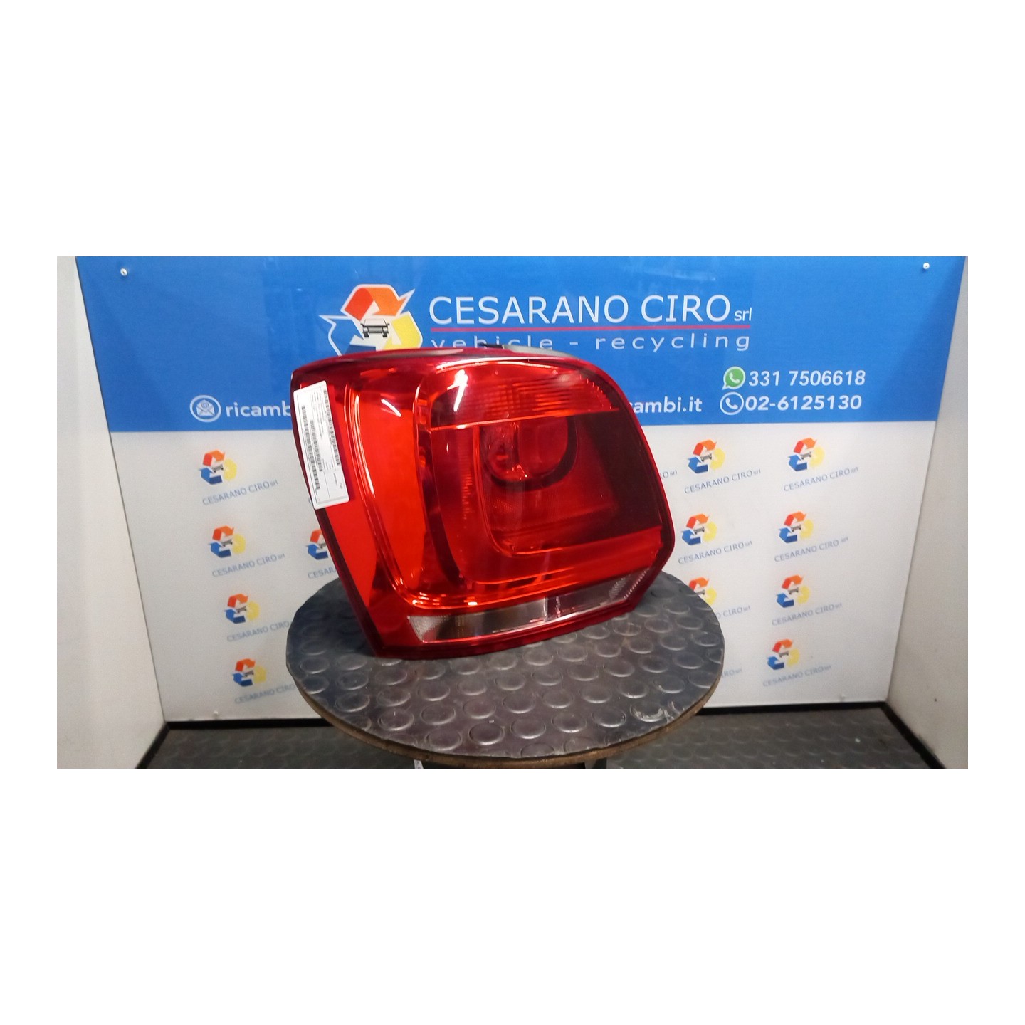 FANALE POST. AL SX. 095 VOLKSWAGEN POLO (6R) (05/09-10/14) CGP 6R0945095AH