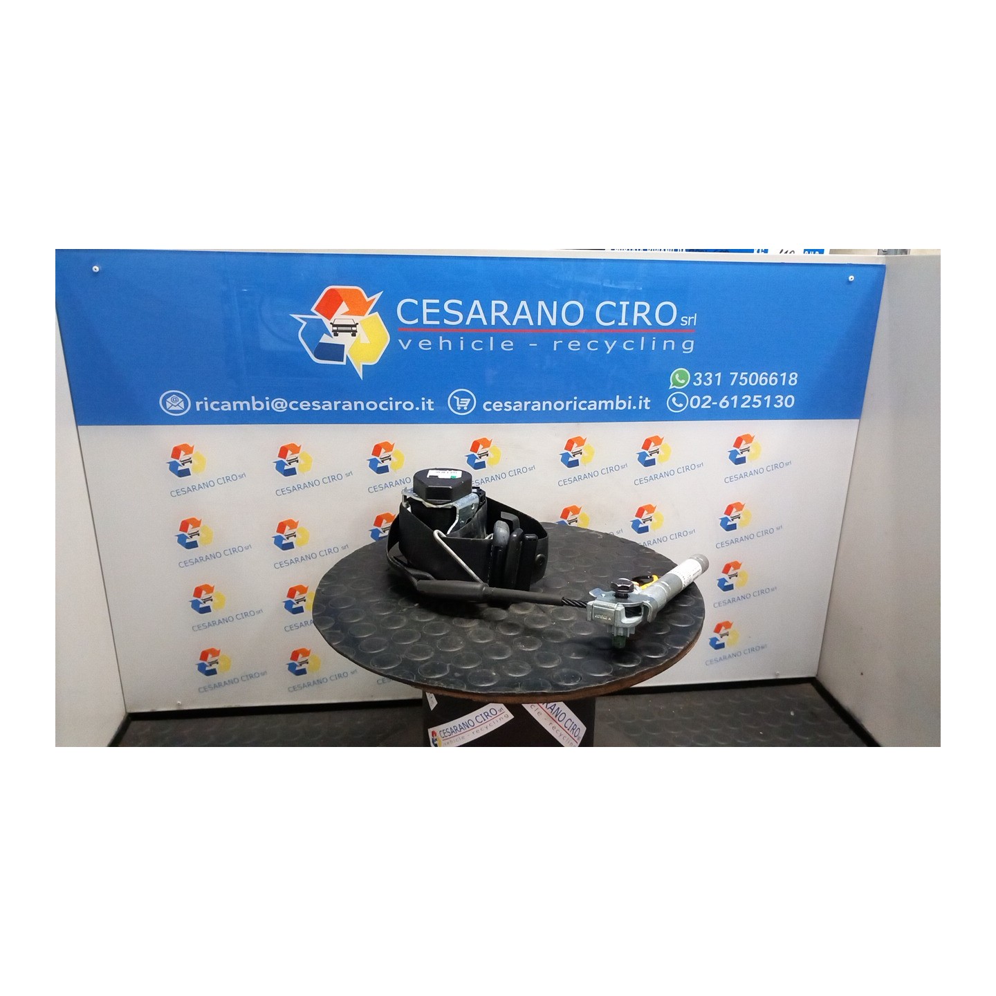 CINTURA DI SICUREZZA ANT. DX. 098 LANCIA YPSILON (TK) (04/11-06/16) 169A4000 735529163