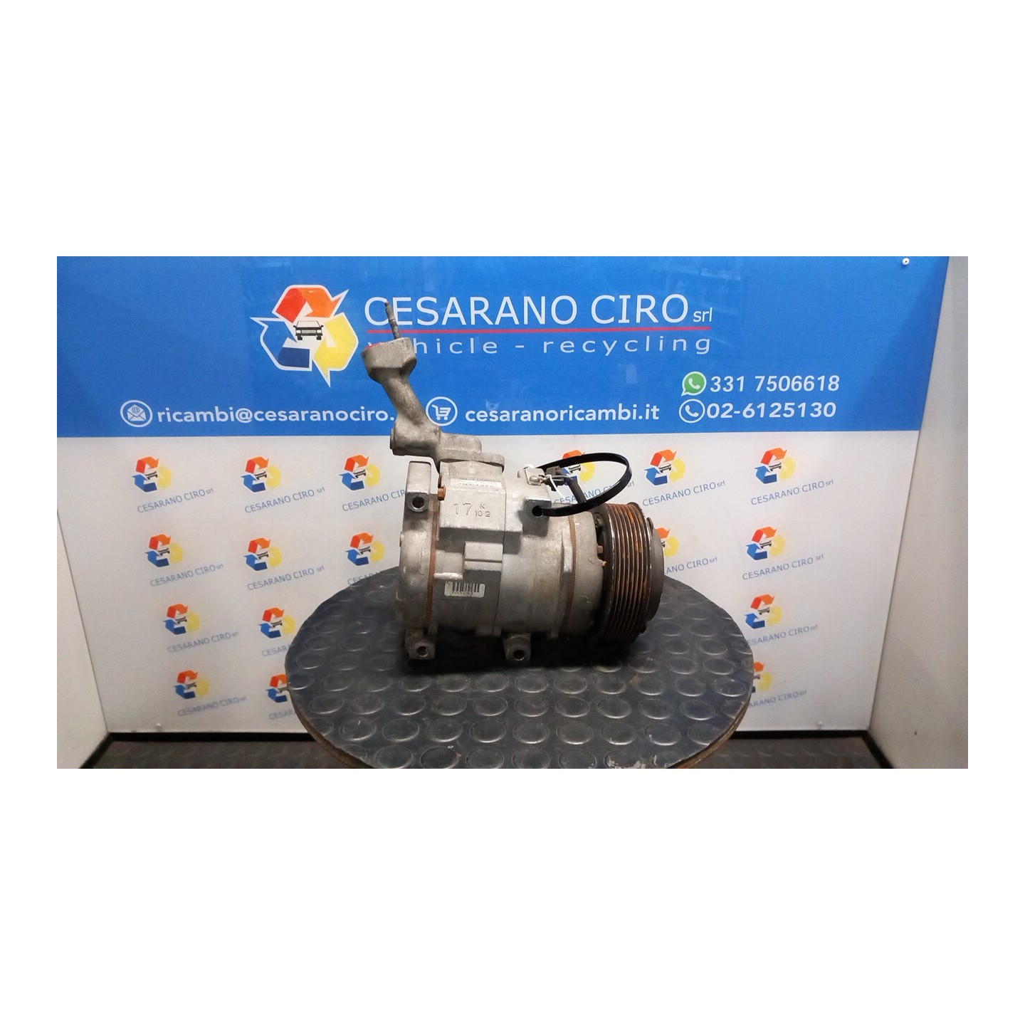 COMPRESSORE A/C 104 HONDA FR-V (10/04-04/07) N22A1 38810RJLE01