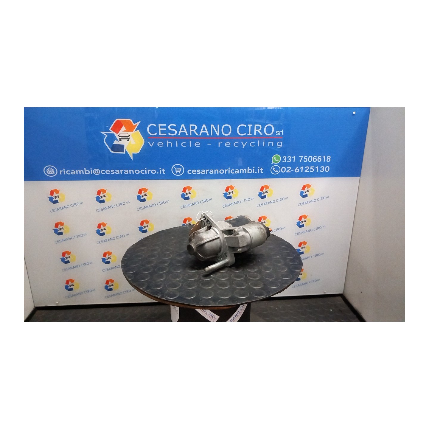 MOTORINO AVVIAMENTO 1,2KW BAT 60AH 110 FIAT SEDICI (3B) (02/06-11/11) M16A 71750026
