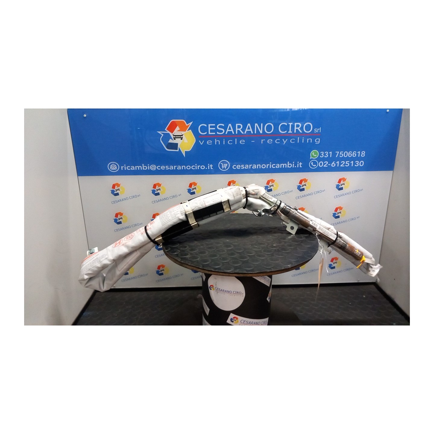 DISPOSITIVO AIRBAG A TENDINA DX. 123 KIA PICANTO 2A SERIE (05/11-10/15 G3LA 850201Y000
