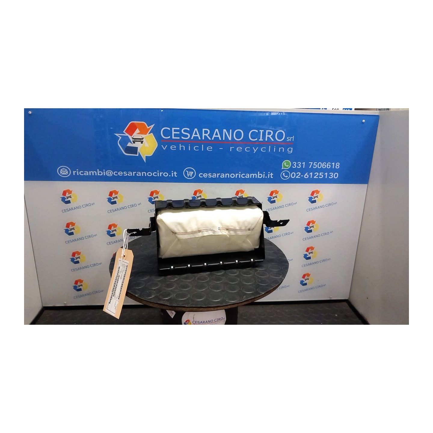 DISPOSITIVO AIRBAG LATO PASSEGGERO 127 KIA PICANTO 2A SERIE (05/11-10/15 G3LA 845301Y000