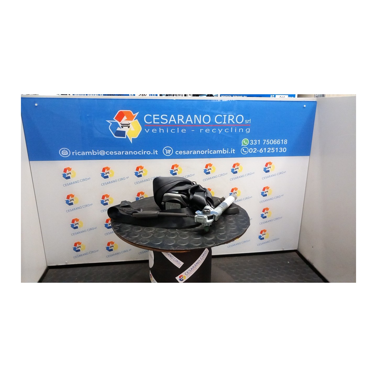 CINTURA DI SICUREZZA ANT. DX. 138 LANCIA YPSILON (TK) (04/11-06/16) 169A4000 735529163