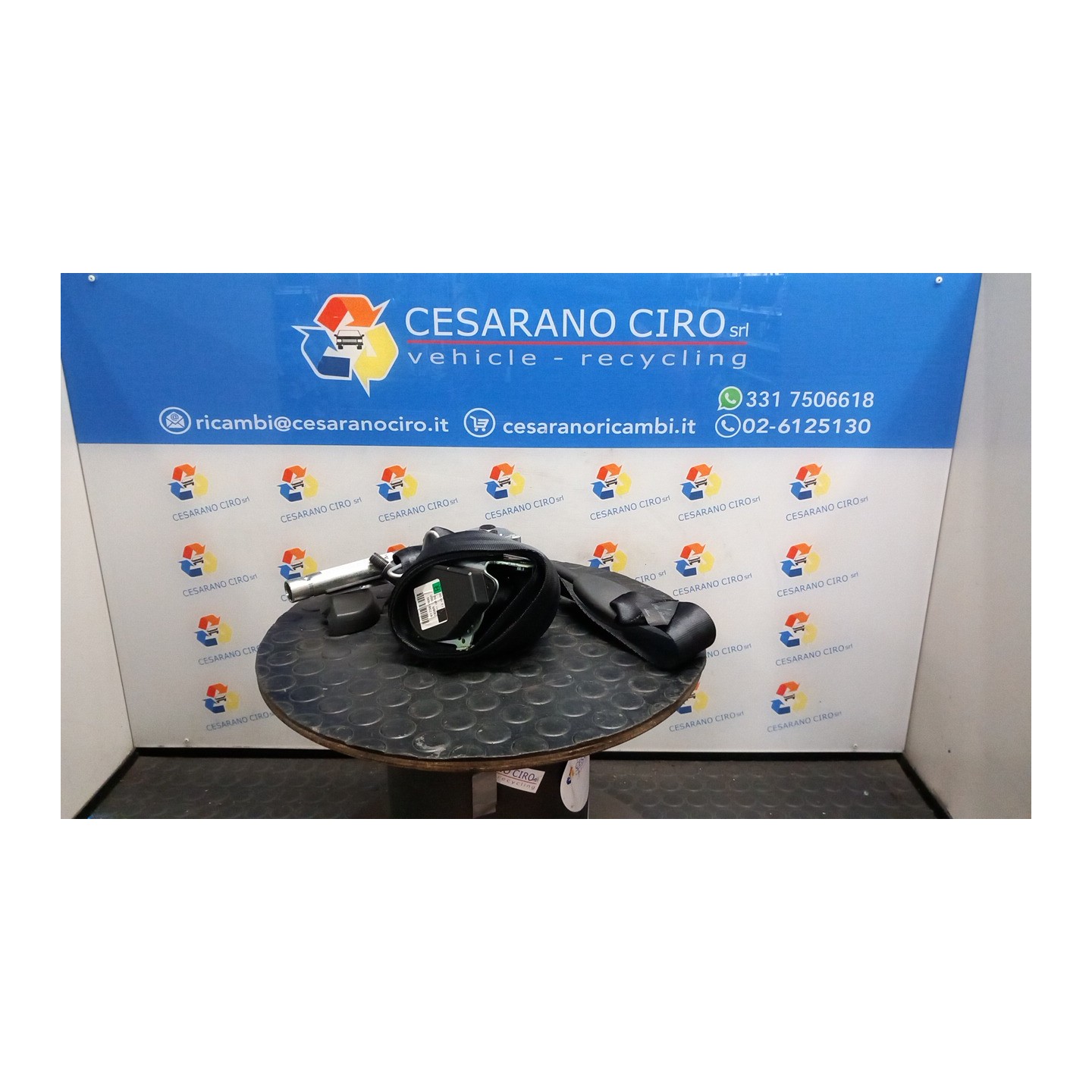 CINTURA DI SICUREZZA ANT. DX. 138 LANCIA YPSILON (TK) (04/11-06/16) 169A4000 735529163