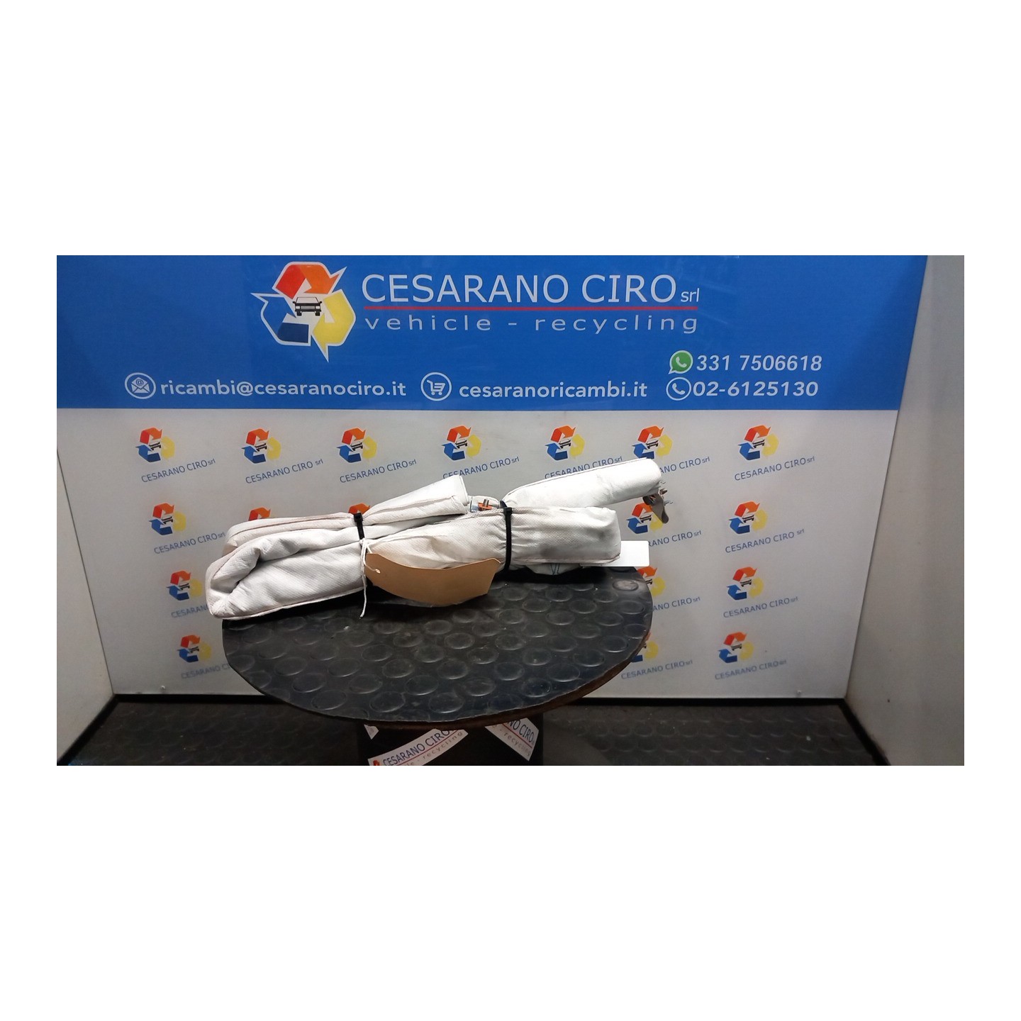 DISPOSITIVO AIRBAG A TENDINA DX. 145 CHEVROLET (DAEWOO) SPARK (M300) (01/10-12/15) B12D1 95374842