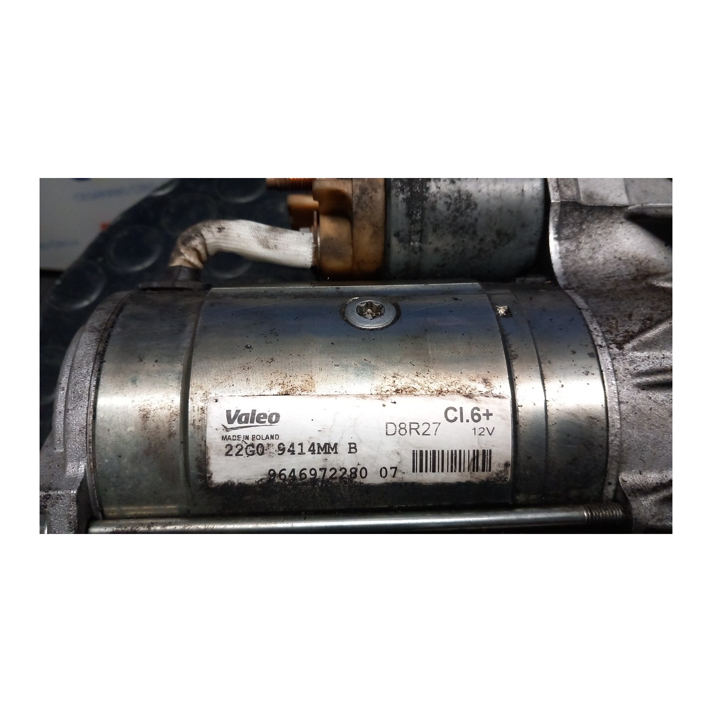 MOTORINO AVVIAMENTO CLASSE 5 154 PEUGEOT 407 (03/04-03/12) RHR 5802FJ