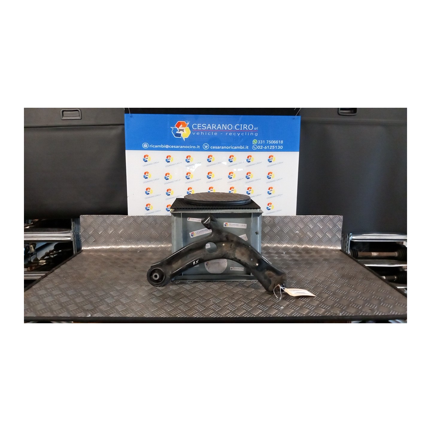 BRACCIO OSCILLANTE SOSP. ANT. DX. 156 VOLKSWAGEN TIGUAN (AD1) (02/16-04/21) DAC 3Q0407152T