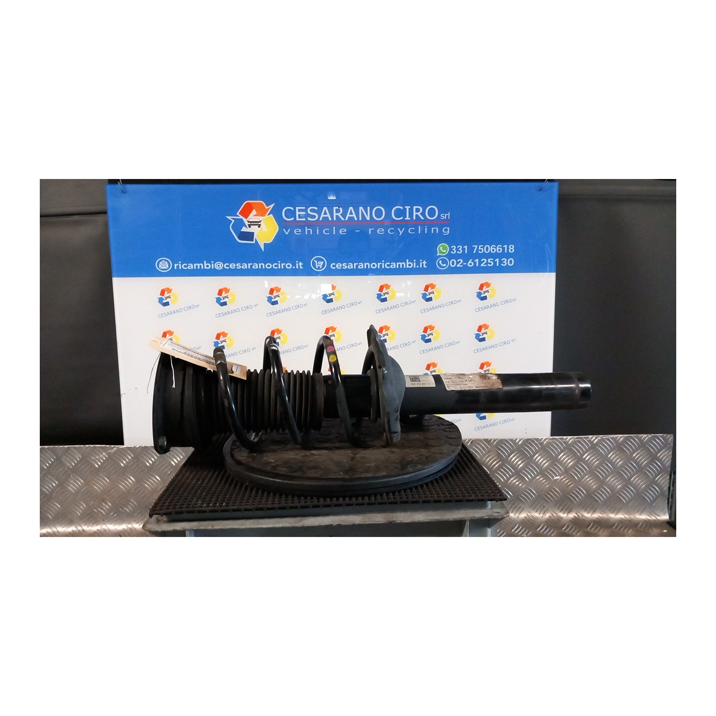 AMMORTIZZATORE ANT. G01 P/CAMPO MOLLEGGIO 6/7 DX. 159 VOLKSWAGEN TIGUAN (AD1) (02/16-04/21) DAC 5QF413031BR