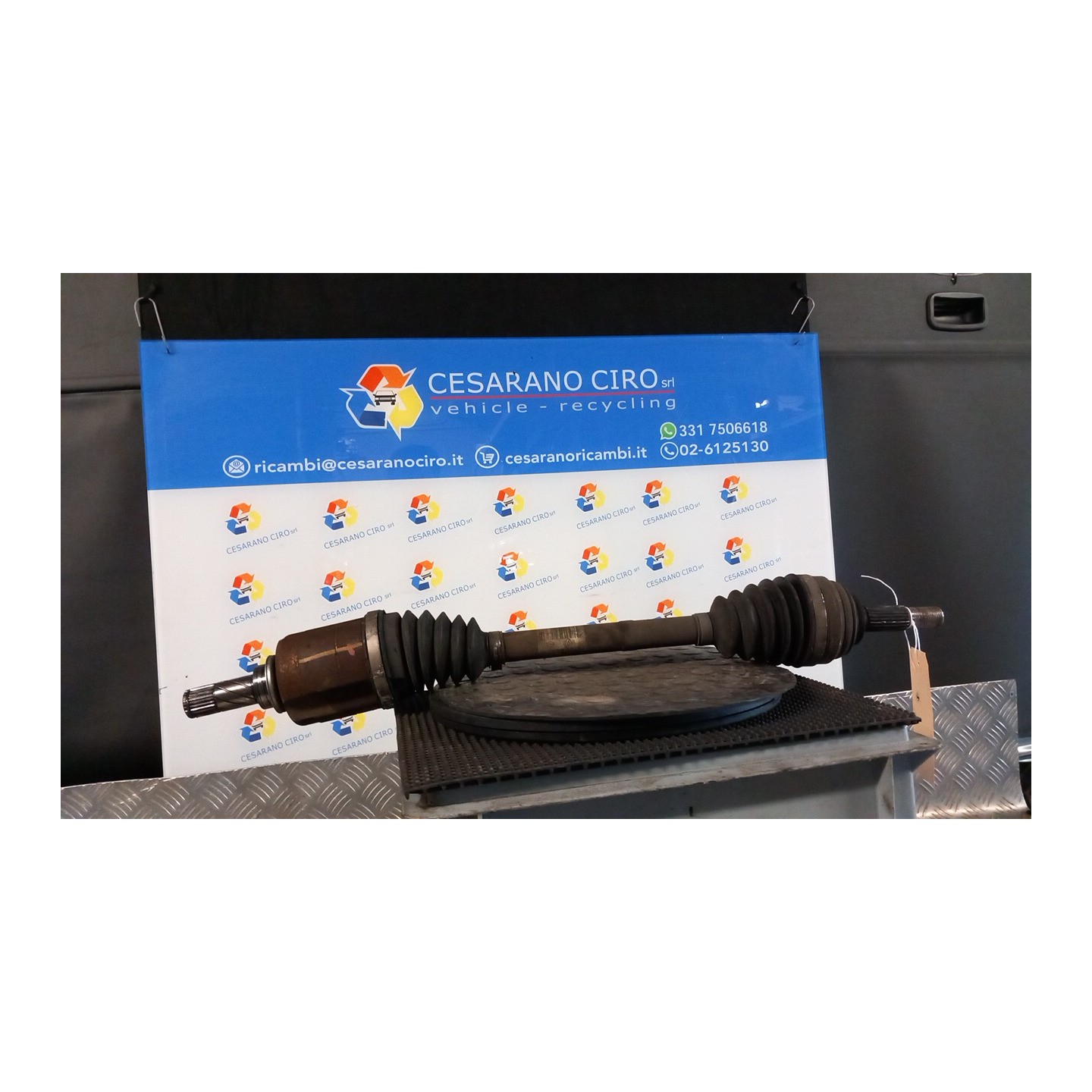SEMIALBERO ANT. COMPL. SX. 182 DACIA SANDERO (07/08-04/13) K9KE8 391015451R