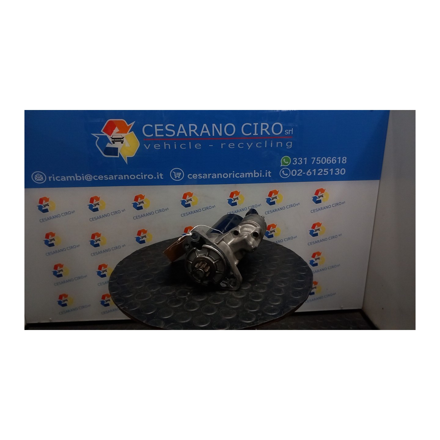 MOTORINO AVVIAMENTO 2,0 KW BOSCH 193 VOLKSWAGEN TOUAREG (7L) (12/02-05/10) BKS 059911024J