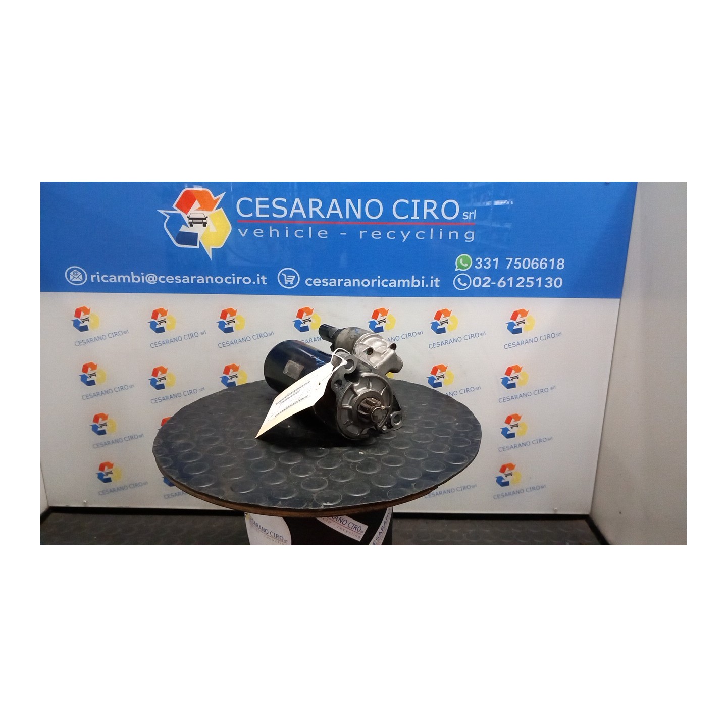 MOTORINO AVVIAMENTO 2,0 KW BOSCH 193 VOLKSWAGEN TOUAREG (7L) (12/02-05/10) BKS 059911024J