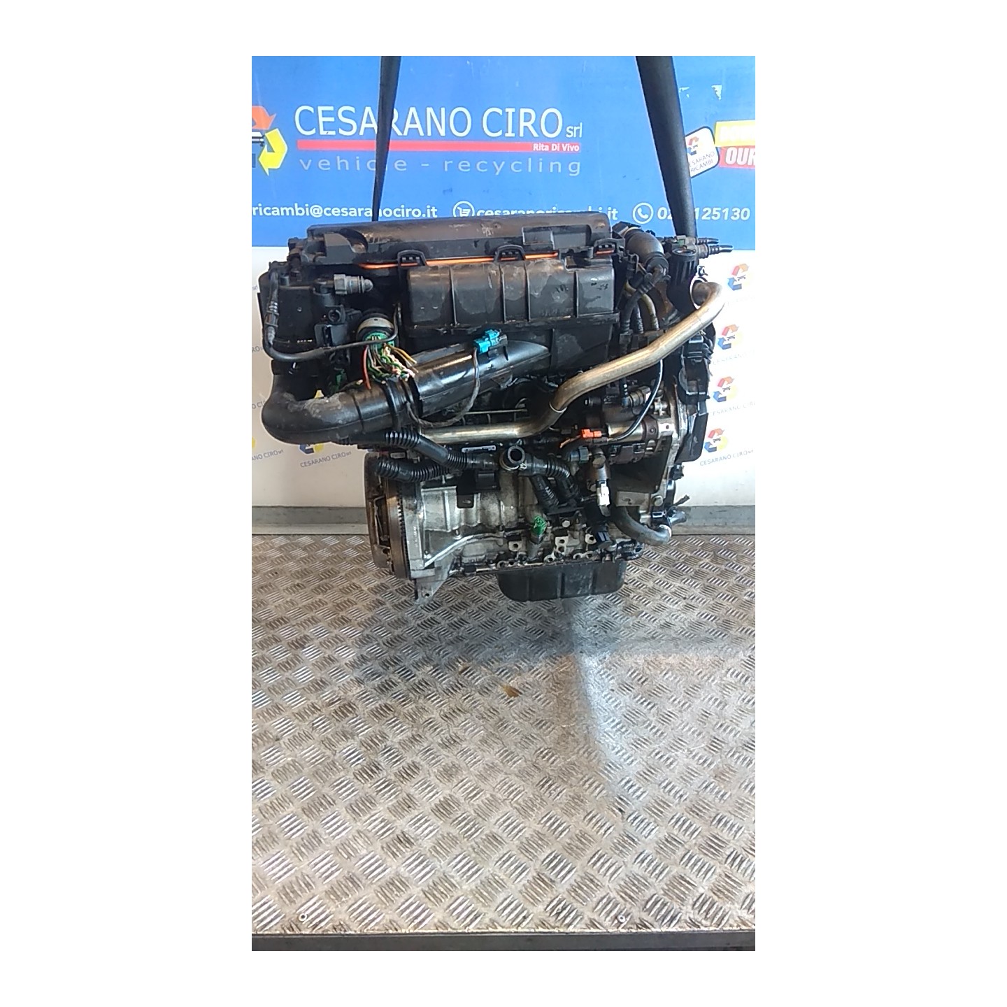 MOTORE SEMICOMPL. 012 CITROEN C3 PLURIEL (05/03-11/10) 8HZ 135EJ