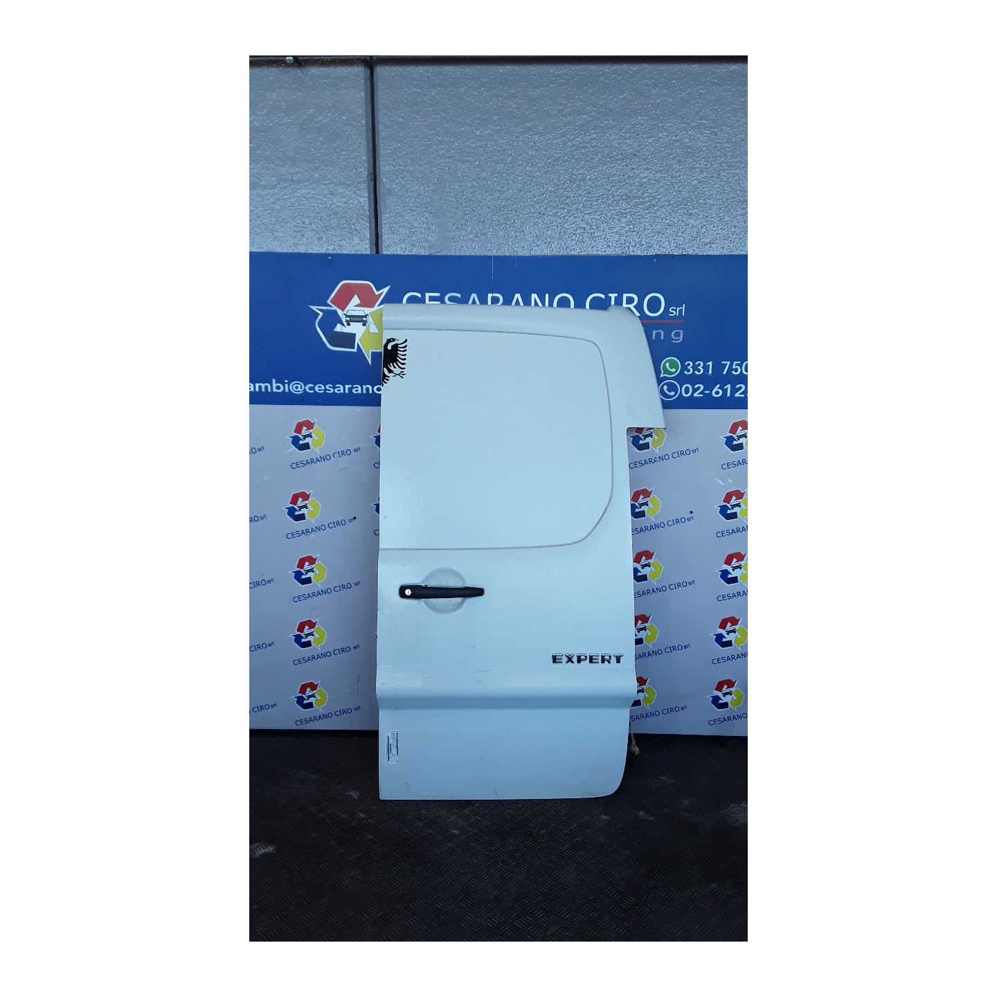 PORTA CARICO POST. A BATTENTE LAMIERA DX. 041 PEUGEOT EXPERT FURGONE 3A SERIE (02/12 9H07 8703A3