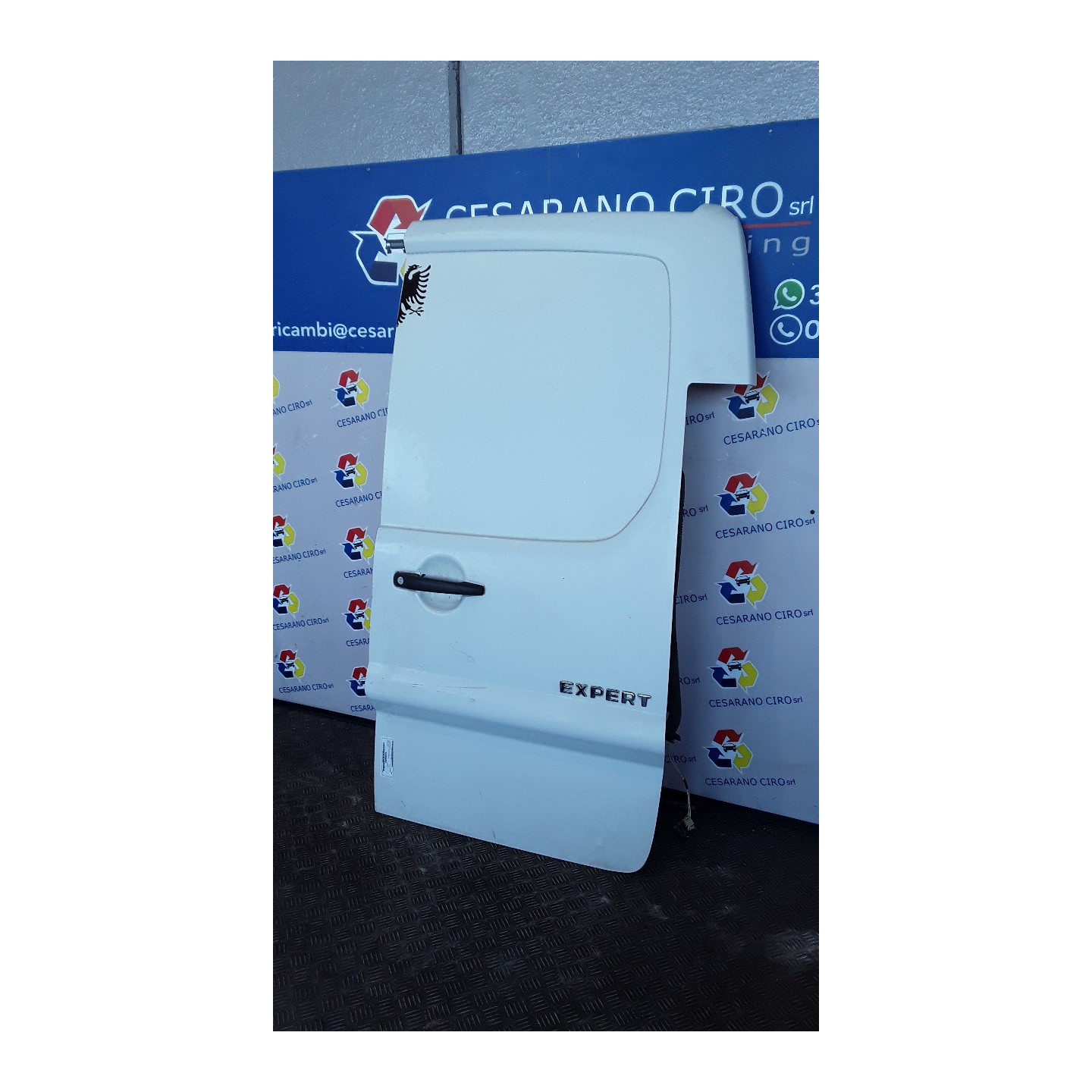 PORTA CARICO POST. A BATTENTE LAMIERA DX. 041 PEUGEOT EXPERT FURGONE 3A SERIE (02/12 9H07 8703A3
