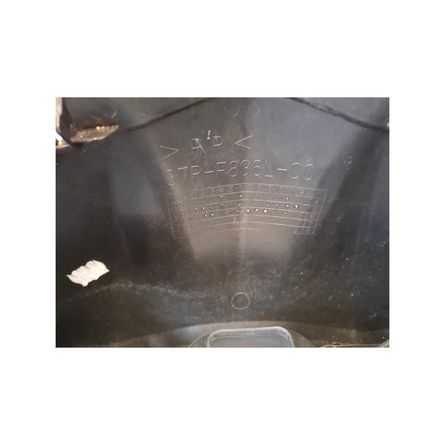 Cruscotto portastrumenti Yamaha X-Max 250 (E3) (10-14) X-Max 250 ABS 