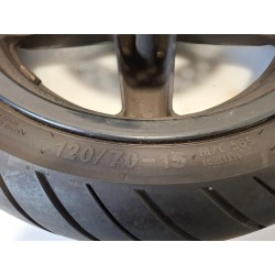 Ruota/cerchio anteriore con cuscinetti Yamaha X-Max 250 (E3) (10-14) X-Max 250 ABS 