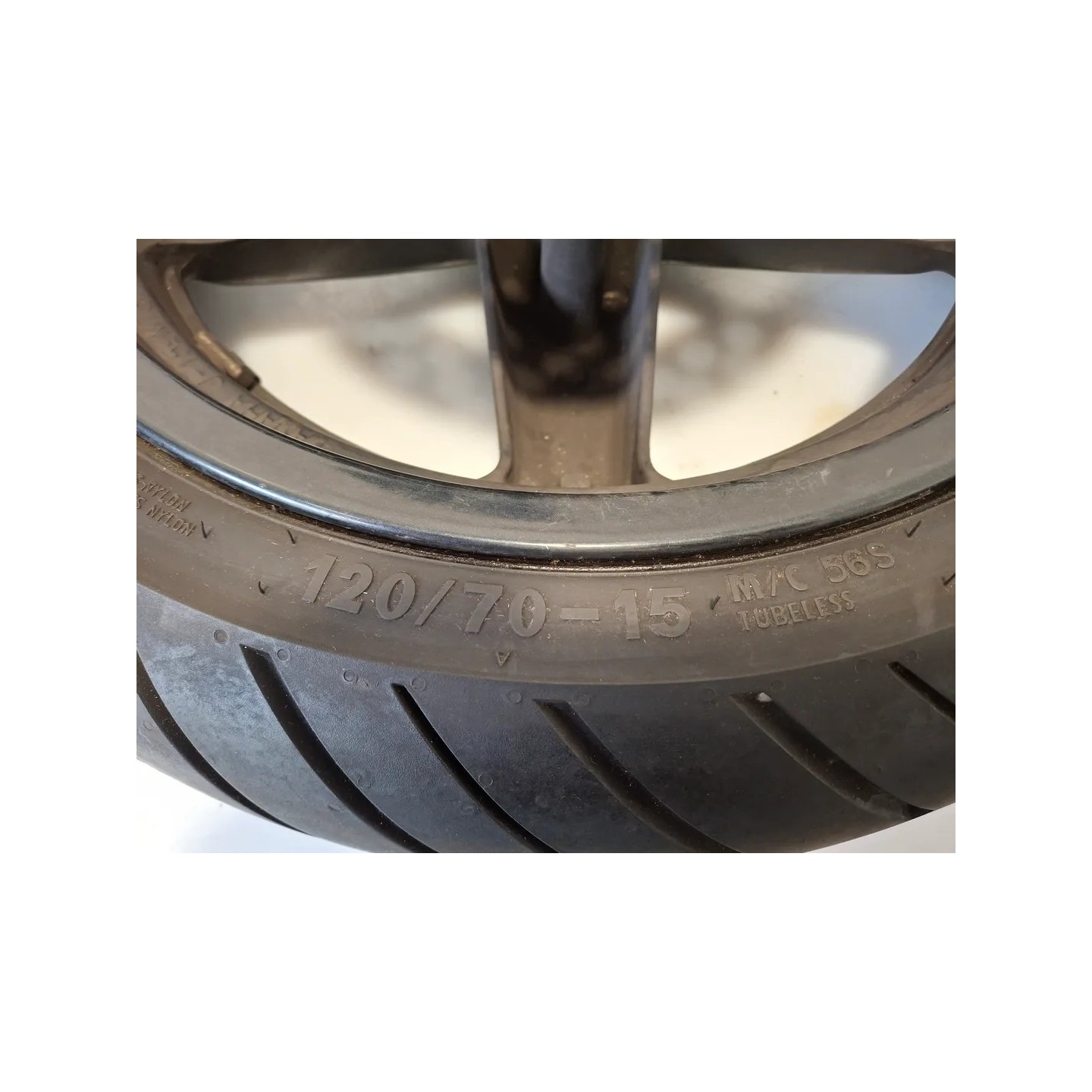 Ruota/cerchio anteriore con cuscinetti Yamaha X-Max 250 (E3) (10-14) X-Max 250 ABS 