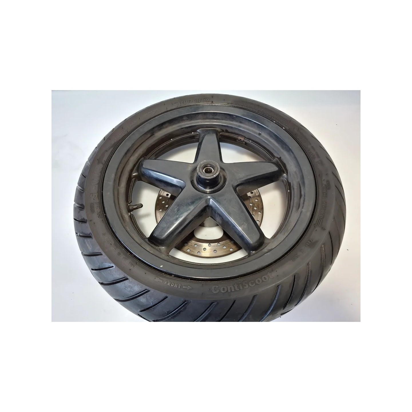 Ruota/cerchio anteriore con cuscinetti Yamaha X-Max 250 (E3) (10-14) X-Max 250 ABS 