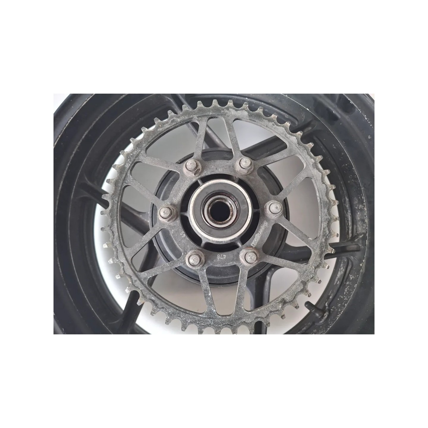 Ruota/cerchio posteriore con cuscinetti Kawasaki Z 750 (E2) Z 750 