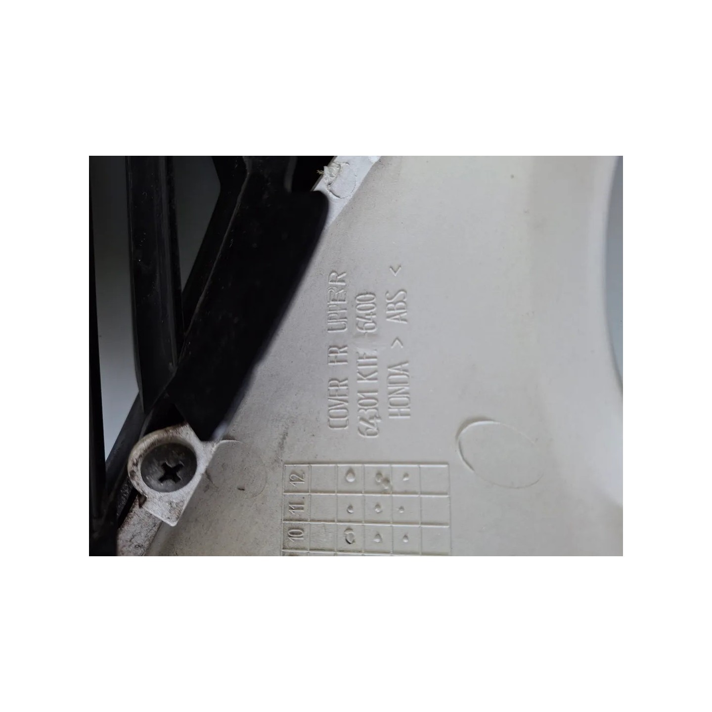 Carenatura anteriore centrale Honda SH 150 i (-09) SH 150 i 