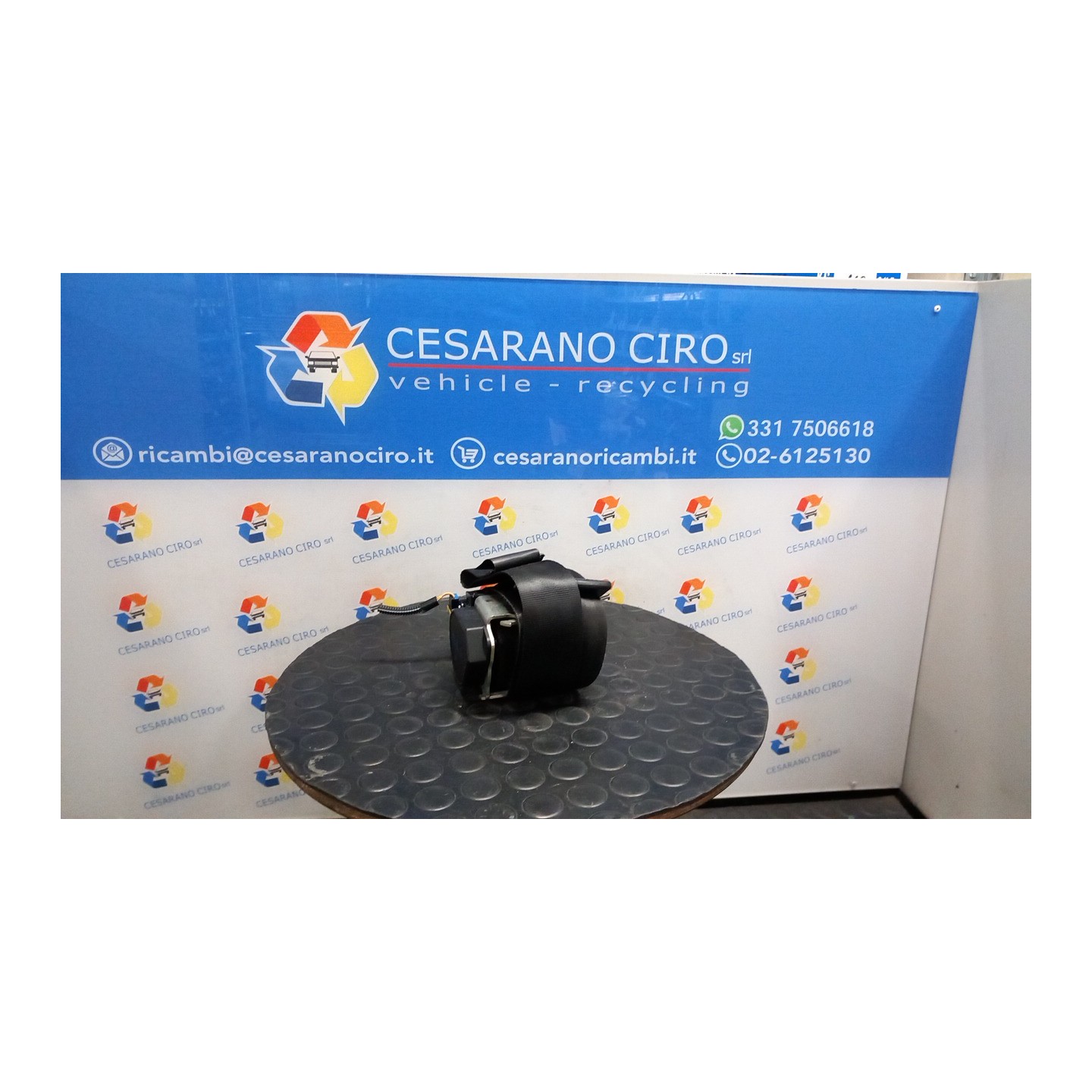 CINTURA DI SICUREZZA ANT. C/FIBBIA SX. 080 PEUGEOT RCZ (05/10-) RHH 8975VF