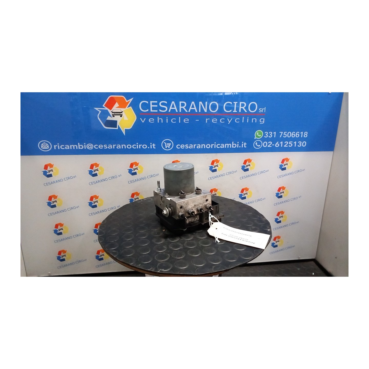 AGGREGATO ABS 081 PEUGEOT RCZ (05/10-) RHH 1606374380