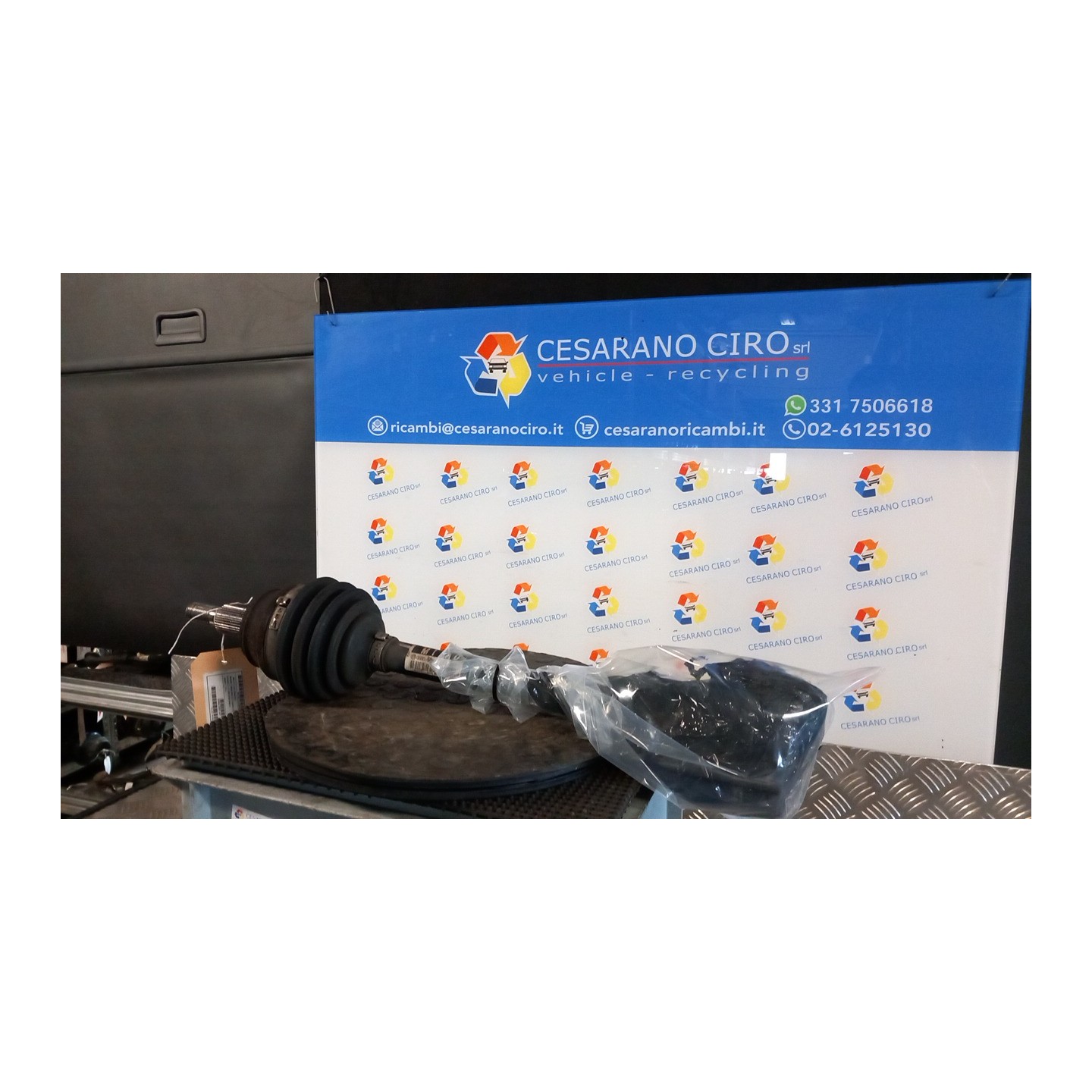 SEMIALBERO ANT. COMPL. SX. 028 VOLKSWAGEN NEW BEETLE CABRIO (1Y) BFS 1J0407271QE