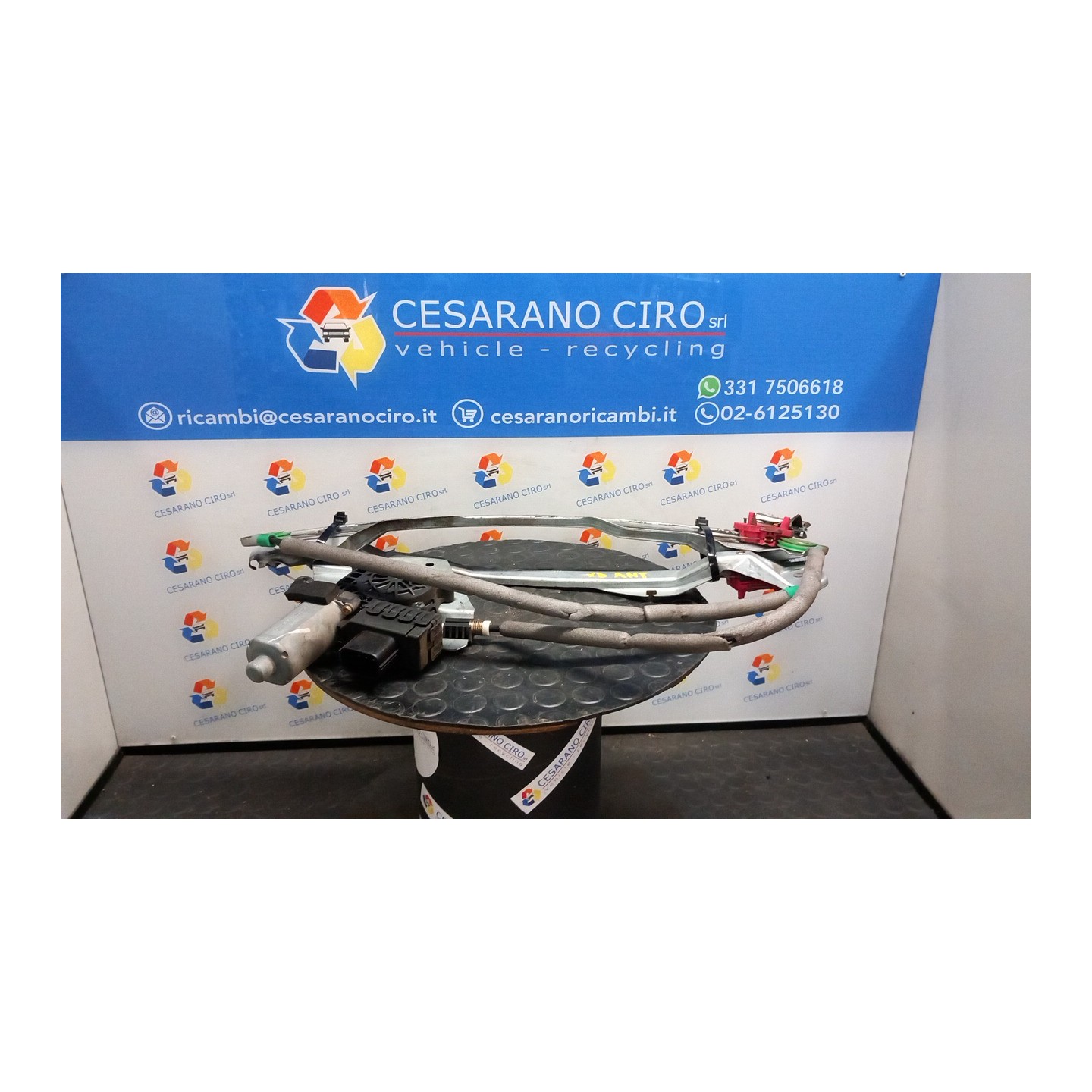 ALZACRISTALLO ELETTR. PORTA ANT. C/MOTORINO DX. 088 FORD FOCUS (CAK) (10/98-03/02) FYDA 1331612