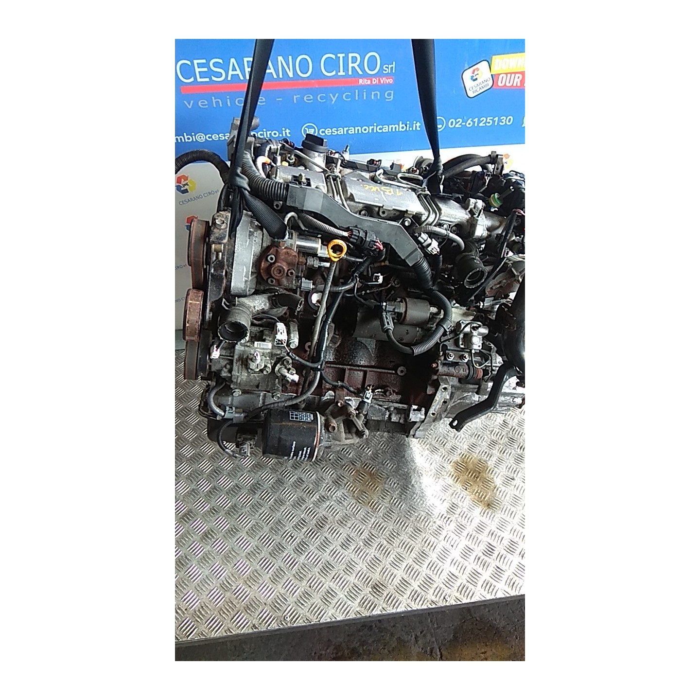 MOTORE SEMICOMPL. 025 TOYOTA COROLLA (09/04-09/07) 1CDFTV 1900024280