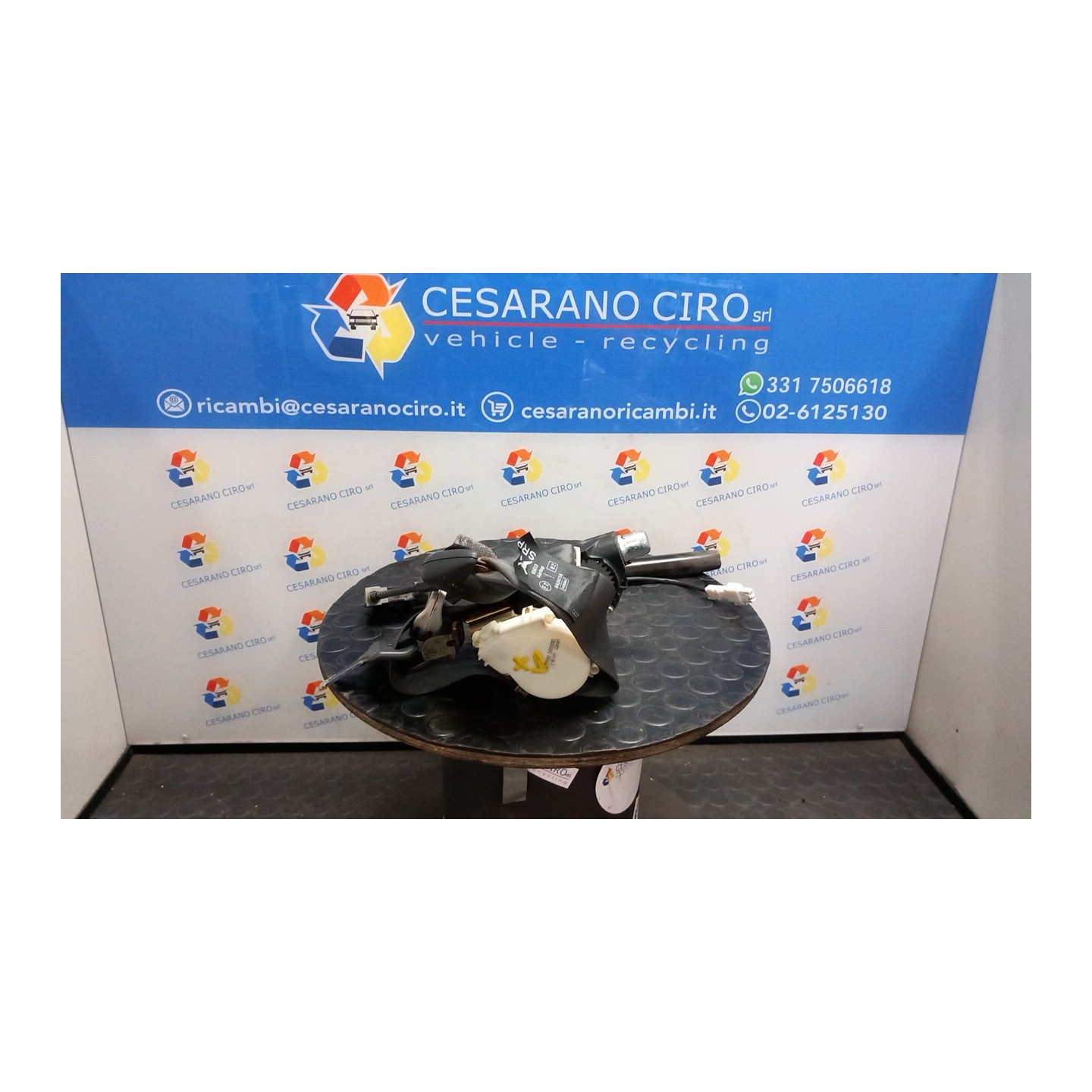 CINTURA DI SICUREZZA ANT. DX. 030 RENAULT MODUS 1A SERIE (09/04-01/08) D4FD7 8200684005