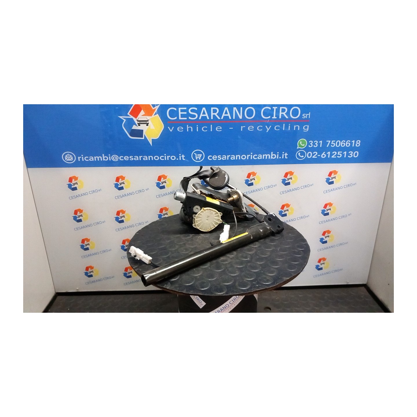 CINTURA DI SICUREZZA ANT. DX. 030 RENAULT MODUS 1A SERIE (09/04-01/08) D4FD7 8200684005