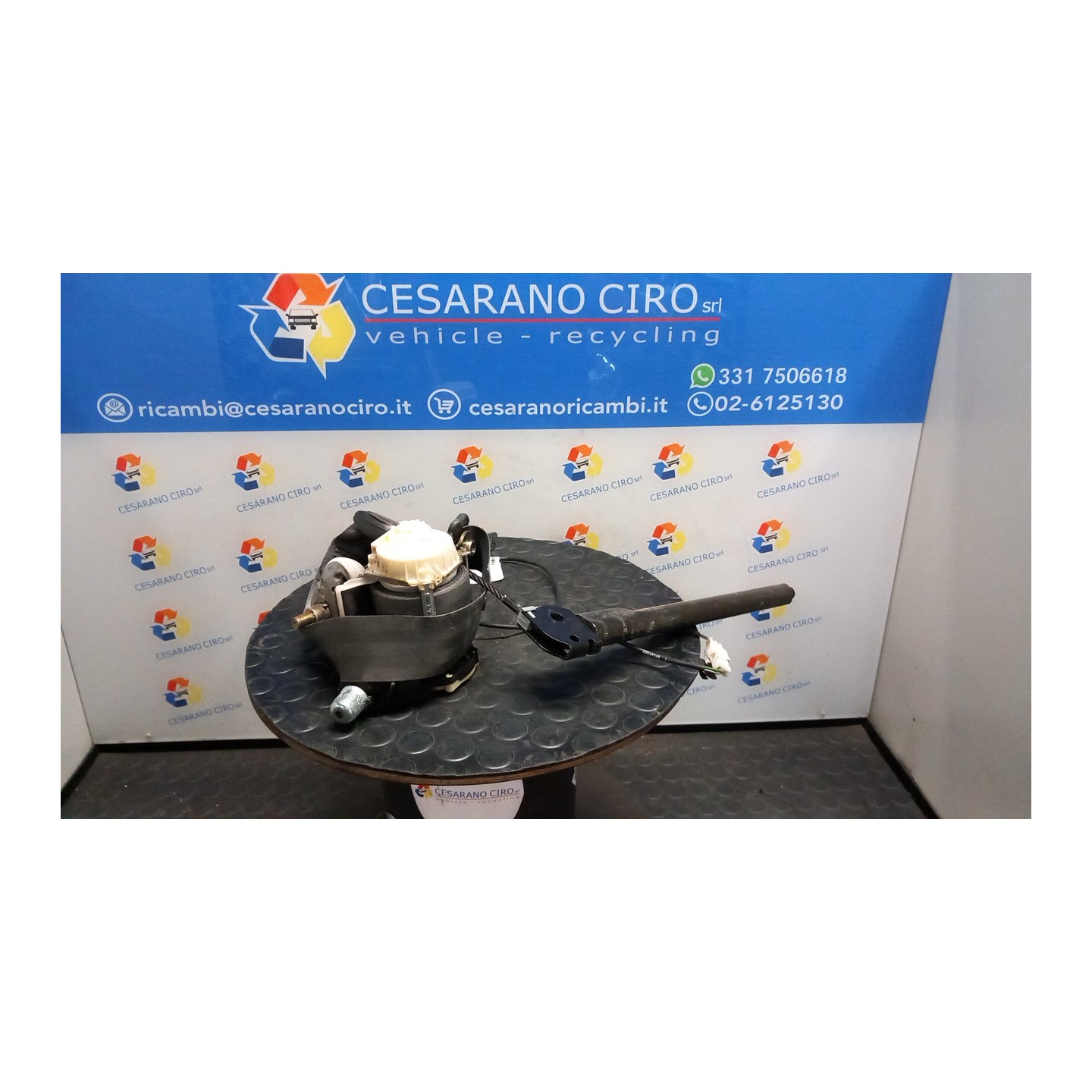 CINTURA DI SICUREZZA ANT. SX. 031 RENAULT MODUS 1A SERIE (09/04-01/08) D4FD7 8200684008