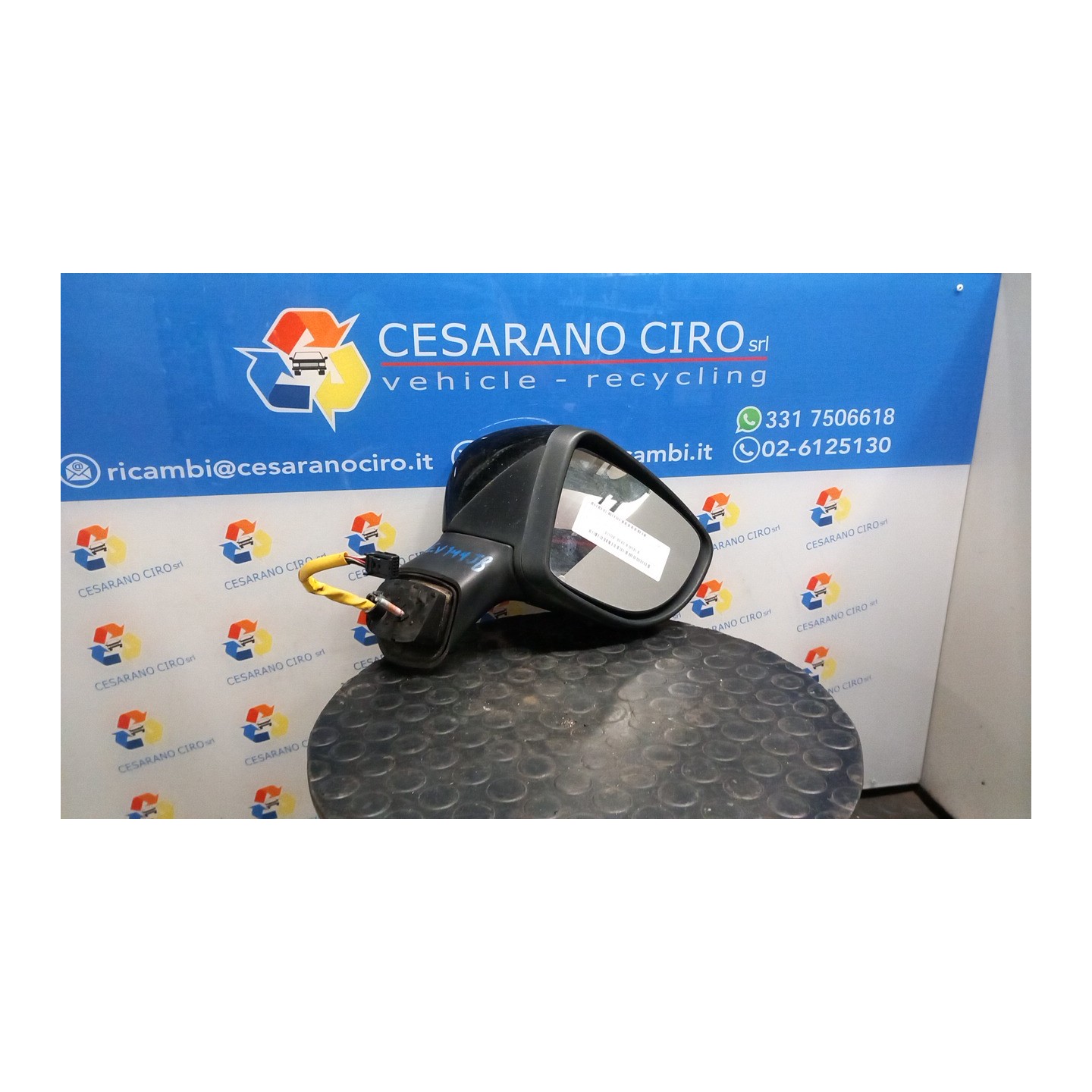 RETROVISORE EST. REGOLAZ. ELETTR. RETROVISORI ESTERNI 02 DX. 001 RENAULT CAPTUR (04/13-09/17) K9KB6 963016046R