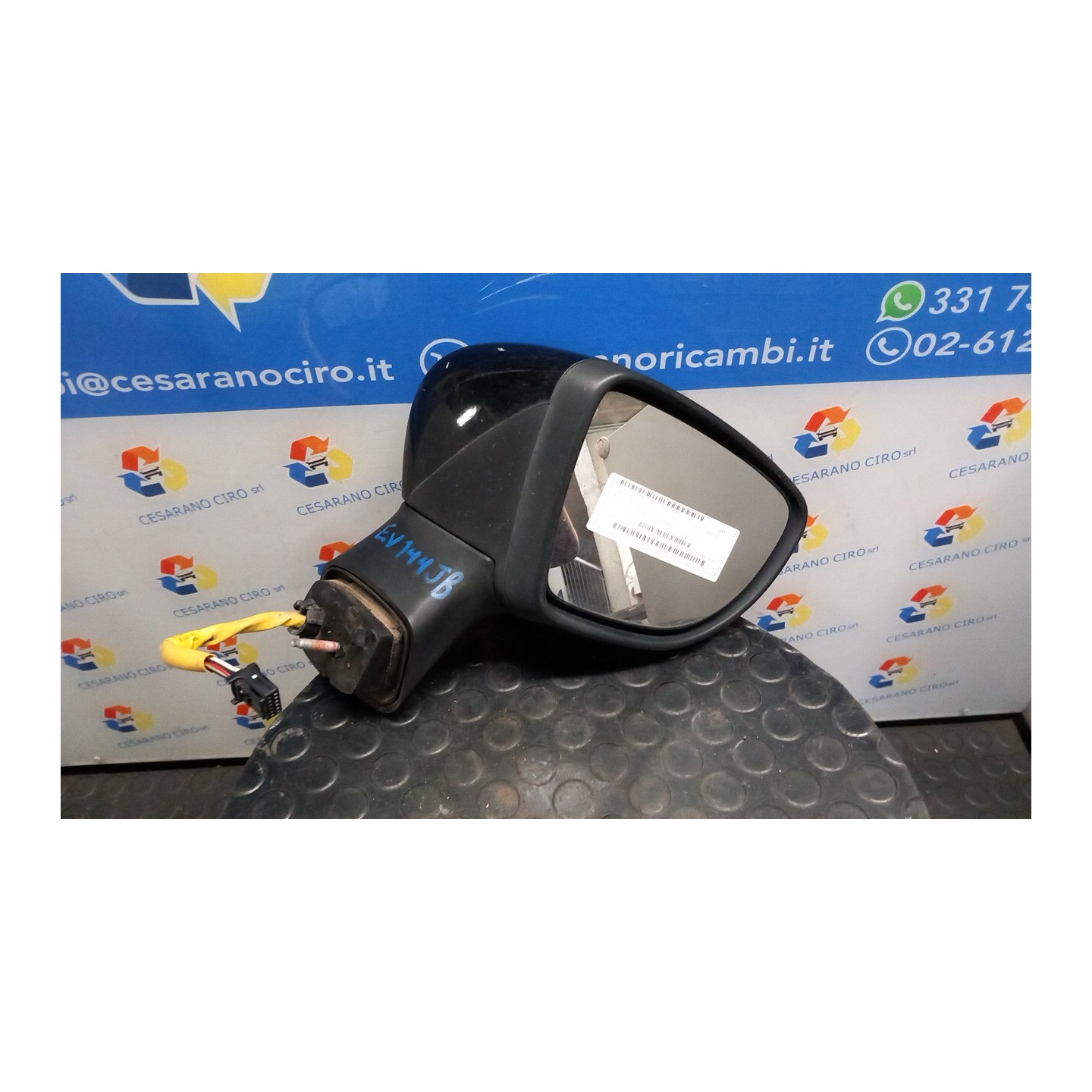 RETROVISORE EST. REGOLAZ. ELETTR. RETROVISORI ESTERNI 02 DX. 001 RENAULT CAPTUR (04/13-09/17) K9KB6 963016046R