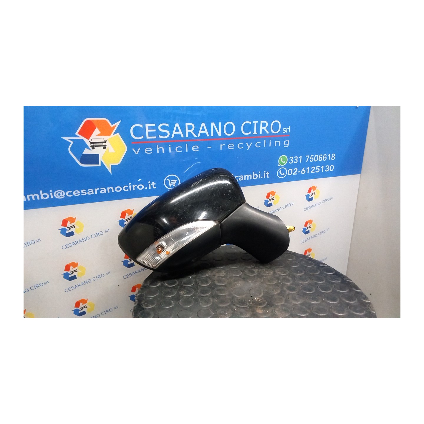 RETROVISORE EST. REGOLAZ. ELETTR. RETROVISORI ESTERNI 02 DX. 001 RENAULT CAPTUR (04/13-09/17) K9KB6 963016046R