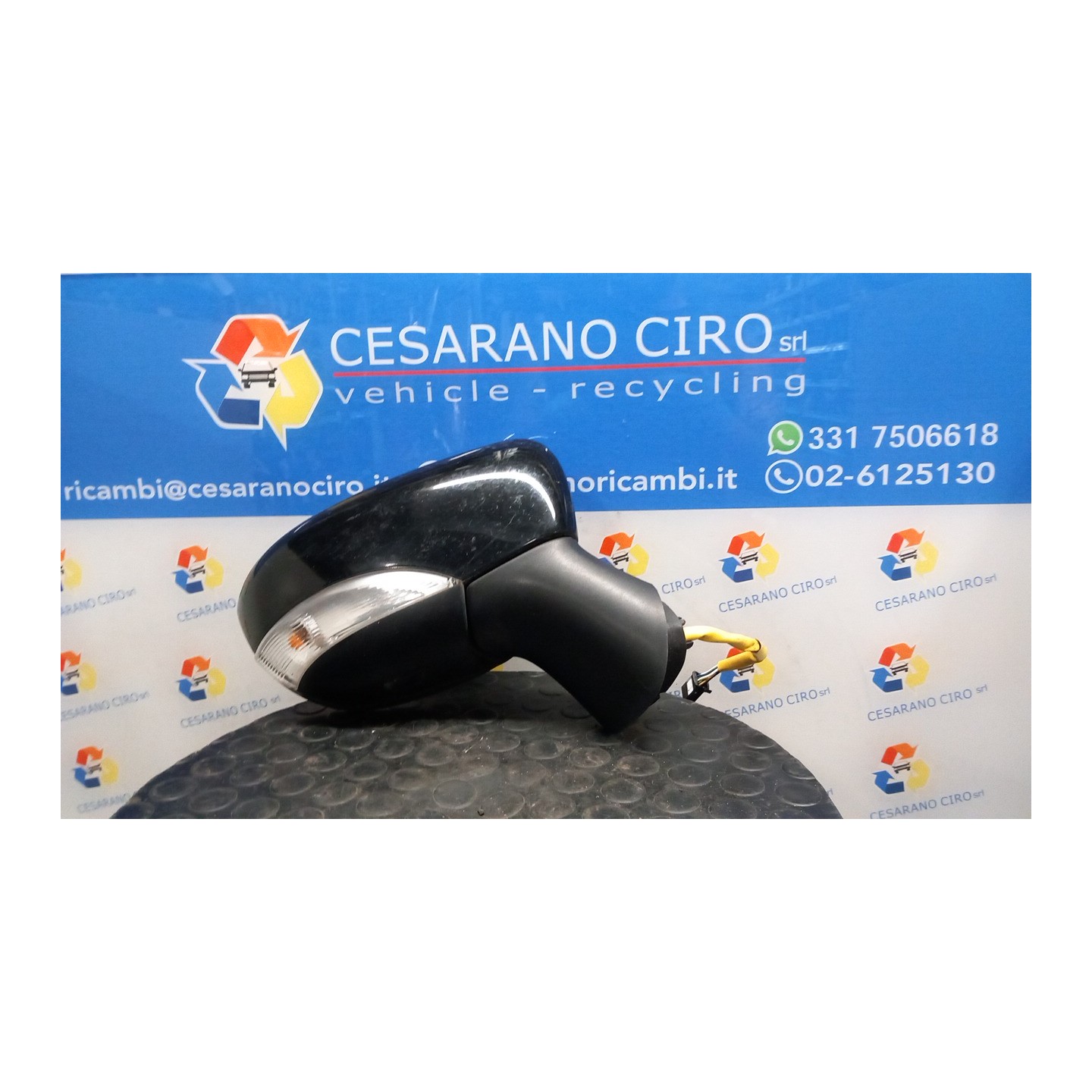 RETROVISORE EST. REGOLAZ. ELETTR. RETROVISORI ESTERNI 02 DX. 001 RENAULT CAPTUR (04/13-09/17) K9KB6 963016046R