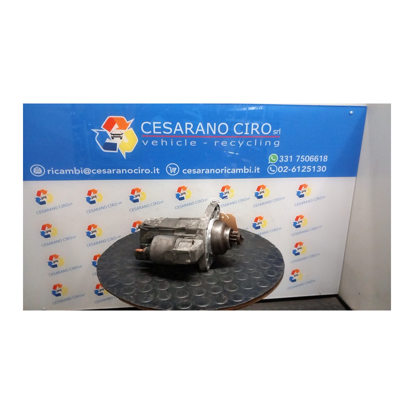 MOTORINO AVVIAMENTO 1.1KW BOSCH 012 VOLKSWAGEN GOLF (1K) (10/03-12/09) BLS 02M911023G