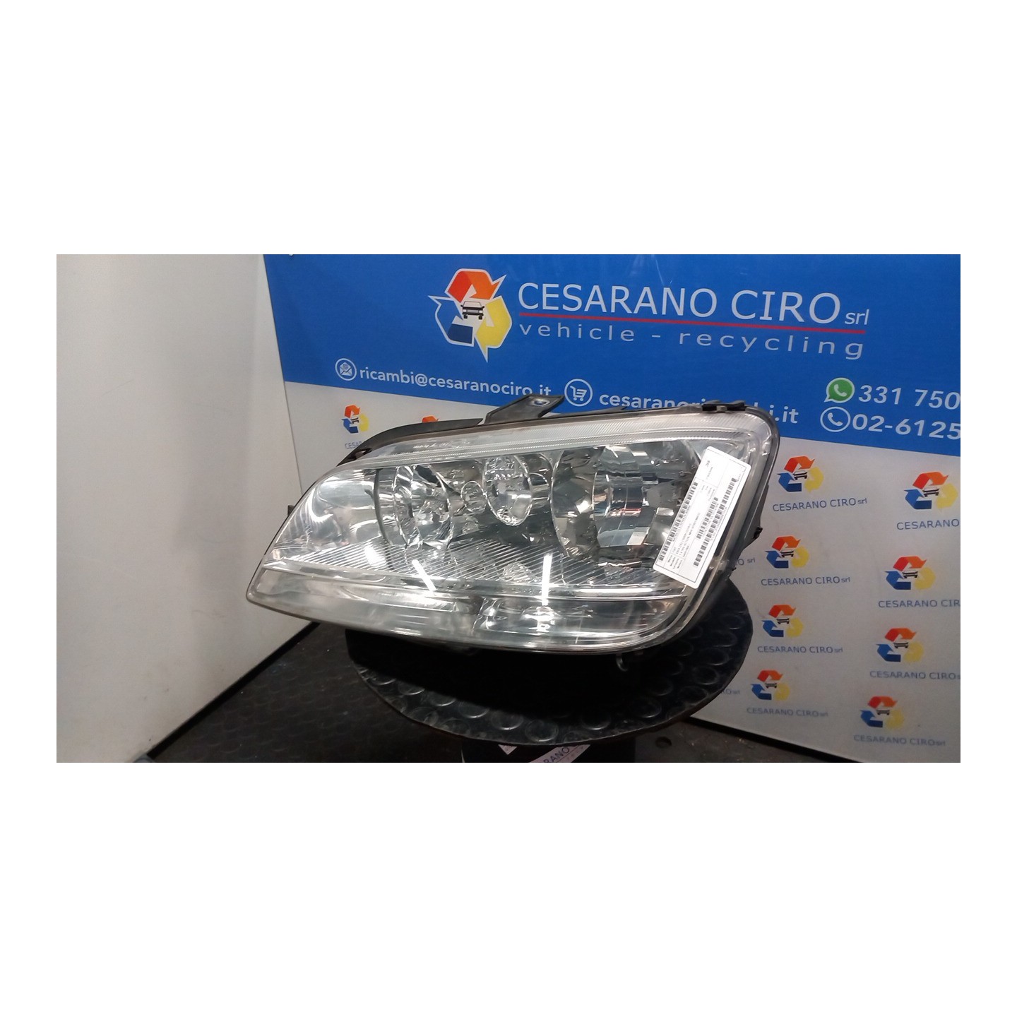 PROIETTORE SX. 058 FIAT IDEA (2S) (10/03-12/10) 843A1000 51747605