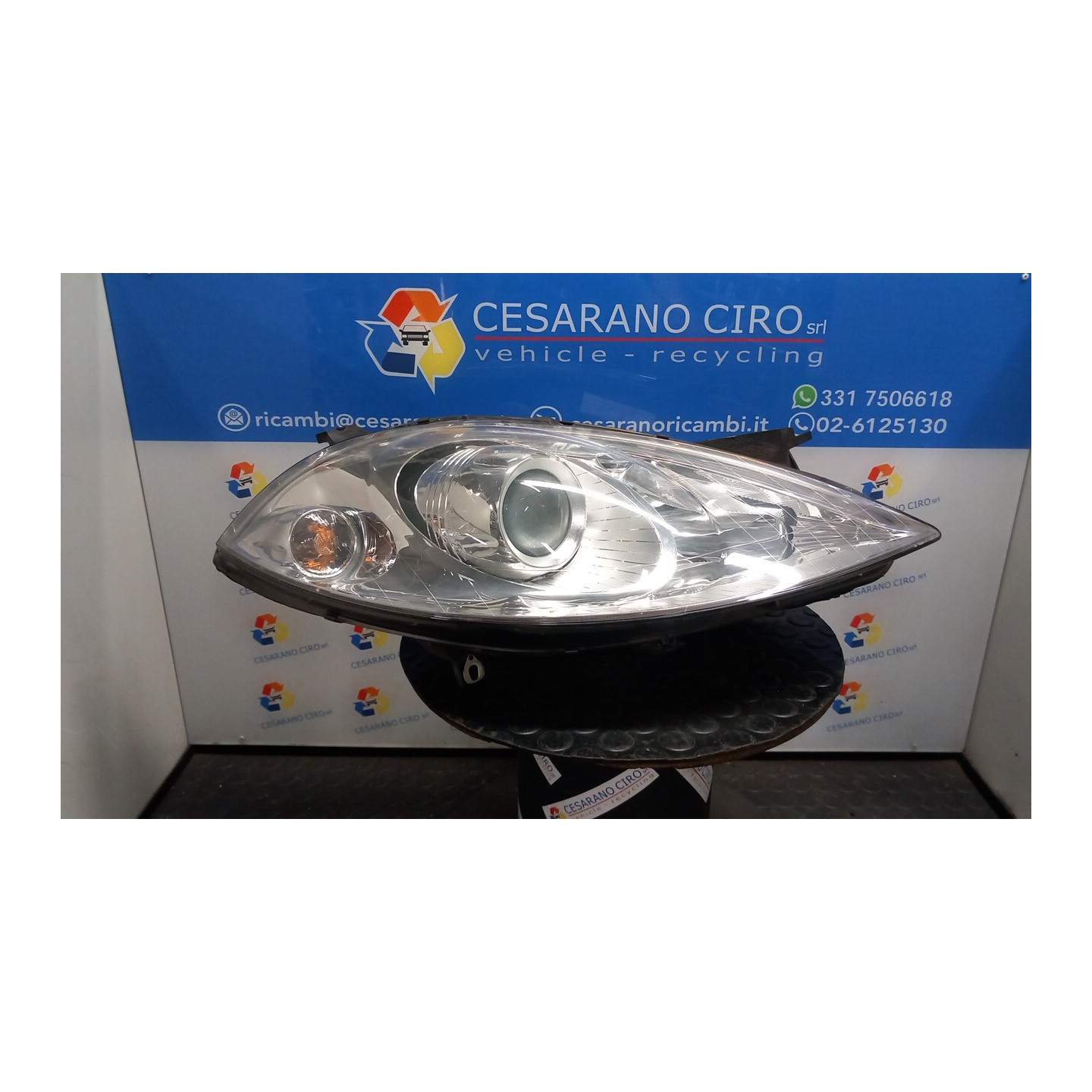 PROIETTORE AVANTGARDE DX. 074 MERCEDES-BENZ CLASSE A (W/C169) (07/04-04/13 640940 A1698200661