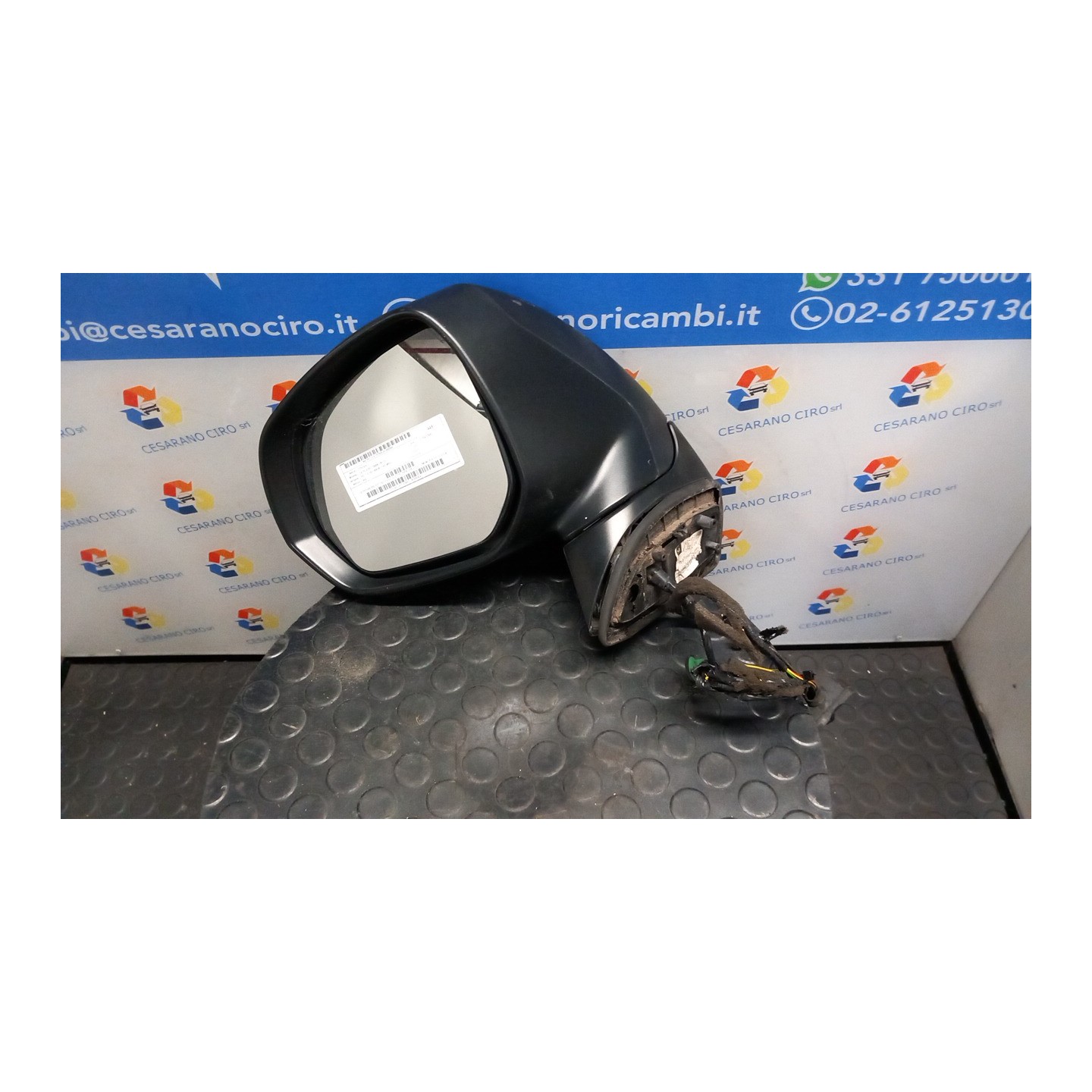 RETROVISORE EST. REGOLAZ. ELETTR. RIPIEGHEVOLE C/MEMORIA SX. 088 CITROEN C4 PICASSO (09/06-08/13) 9HZ 8153H4