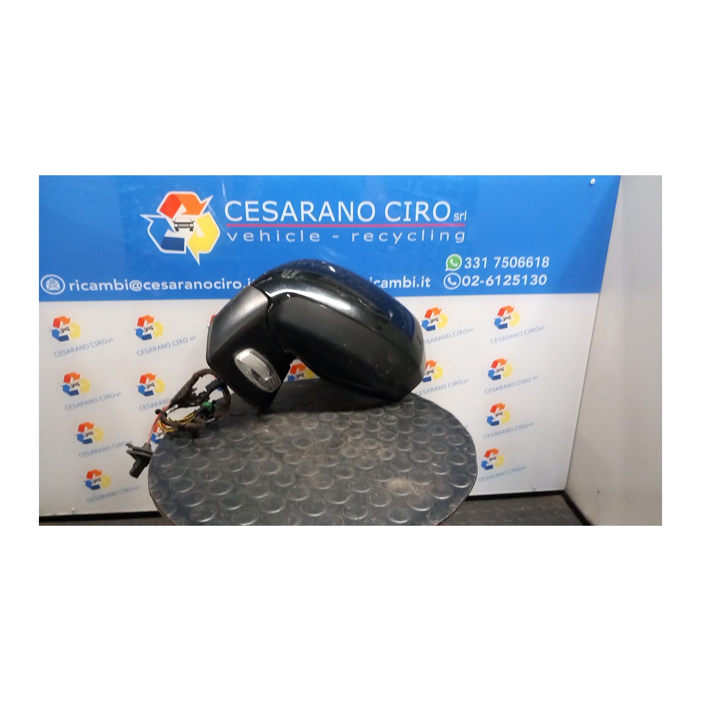 RETROVISORE EST. REGOLAZ. ELETTR. RIPIEGHEVOLE C/MEMORIA SX. 088 CITROEN C4 PICASSO (09/06-08/13) 9HZ 8153H4