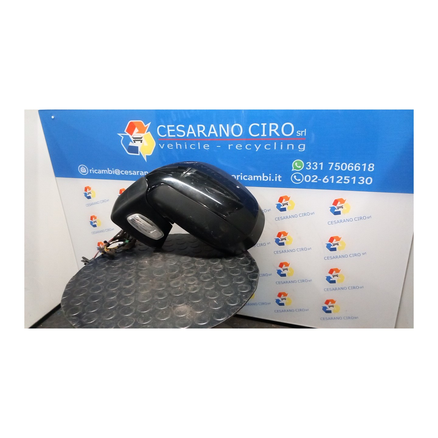 RETROVISORE EST. REGOLAZ. ELETTR. RIPIEGHEVOLE C/MEMORIA SX. 088 CITROEN C4 PICASSO (09/06-08/13) 9HZ 8153H4