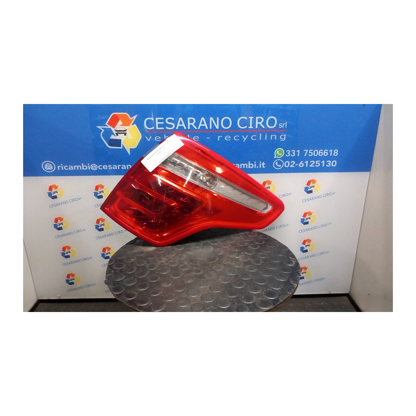 FANALE POST. PARTE EST. DX. 089 CITROEN C4 PICASSO (09/06-08/13) 9HZ 6351CA