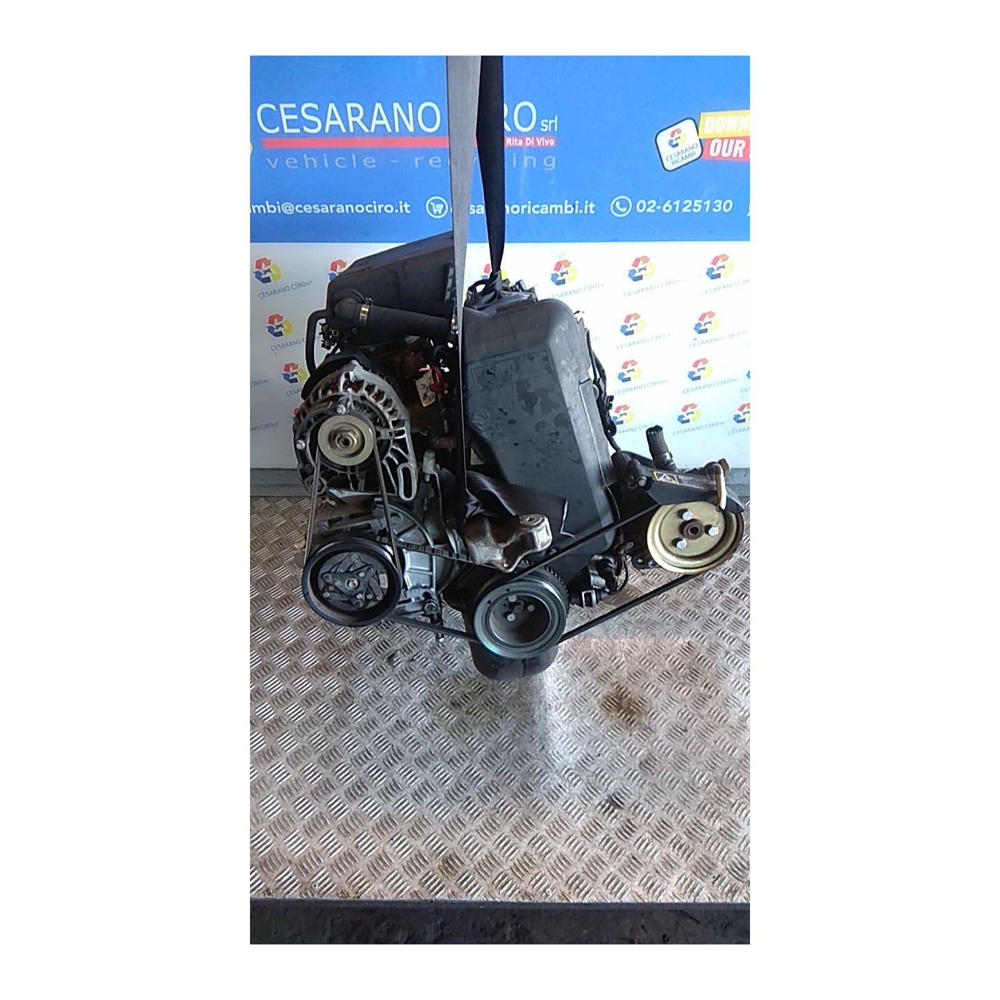 MOTORE SEMICOMPL. 105 FIAT PUNTO 1A SERIE (11/93-10/99) 176B4000 71717303