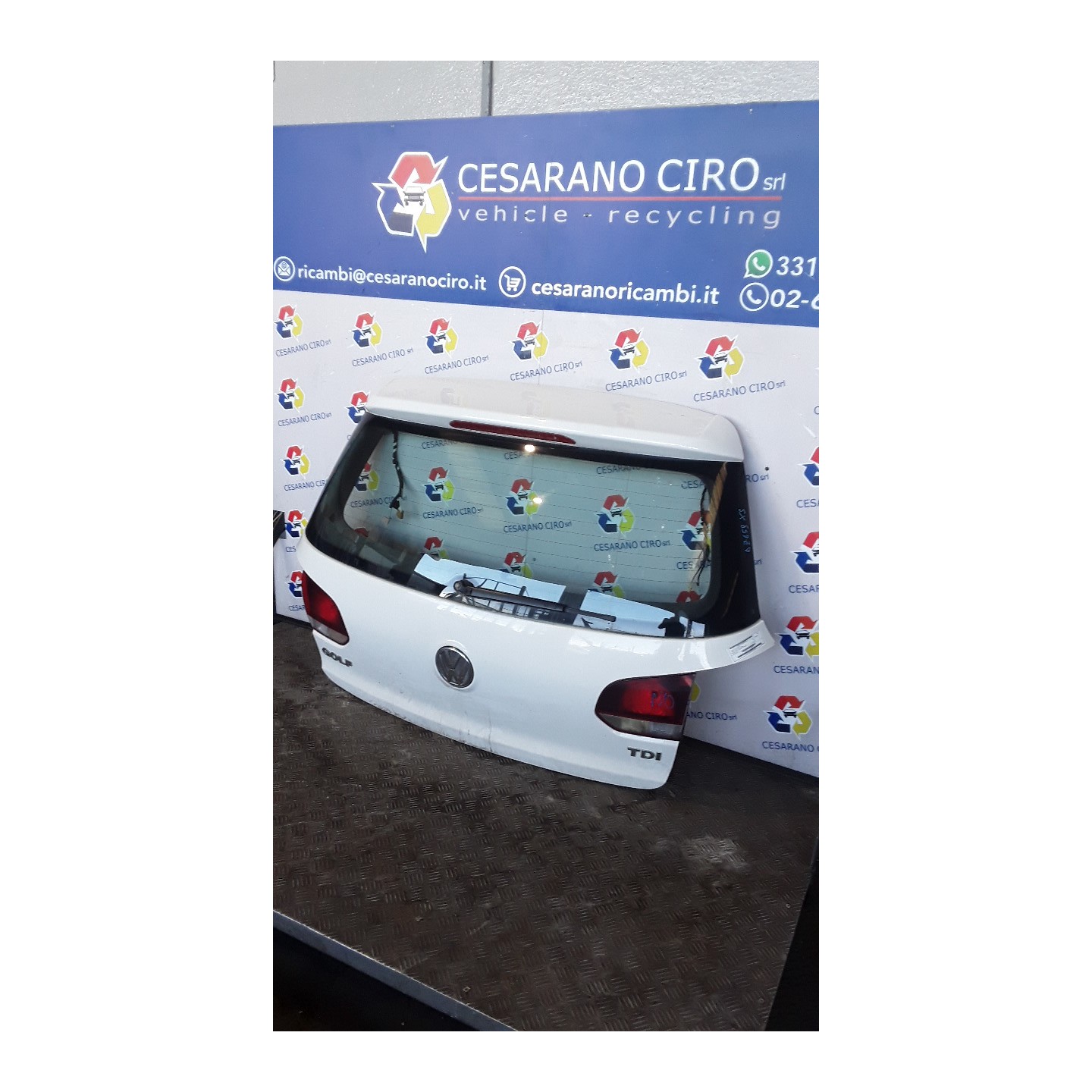 PORTELLO POST. 107 VOLKSWAGEN GOLF (5K/AJ) (09/08-) CAY 5K6827025J