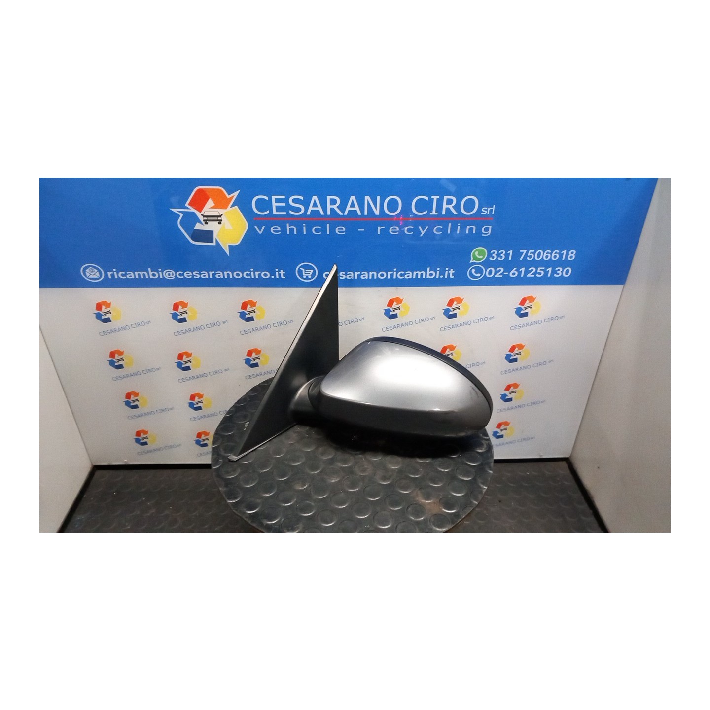 RETROVISORE EST. REGOLAZ. ELETTR. SX. 136 BMW SERIE 1 (E81/E87) (03/07-12/12 N47D20C 51167189849