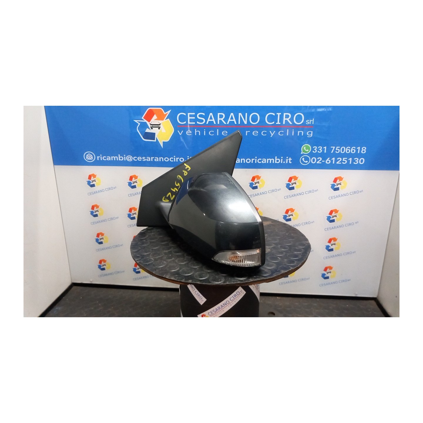 RETROVISORE EST. REGOLAZ. ELETTR. RETR. EST. 01; RETR. EST. 02 SX. 137 RENAULT MEGANE 3A SERIE (02/12-09/14) K9KA6 963020180R