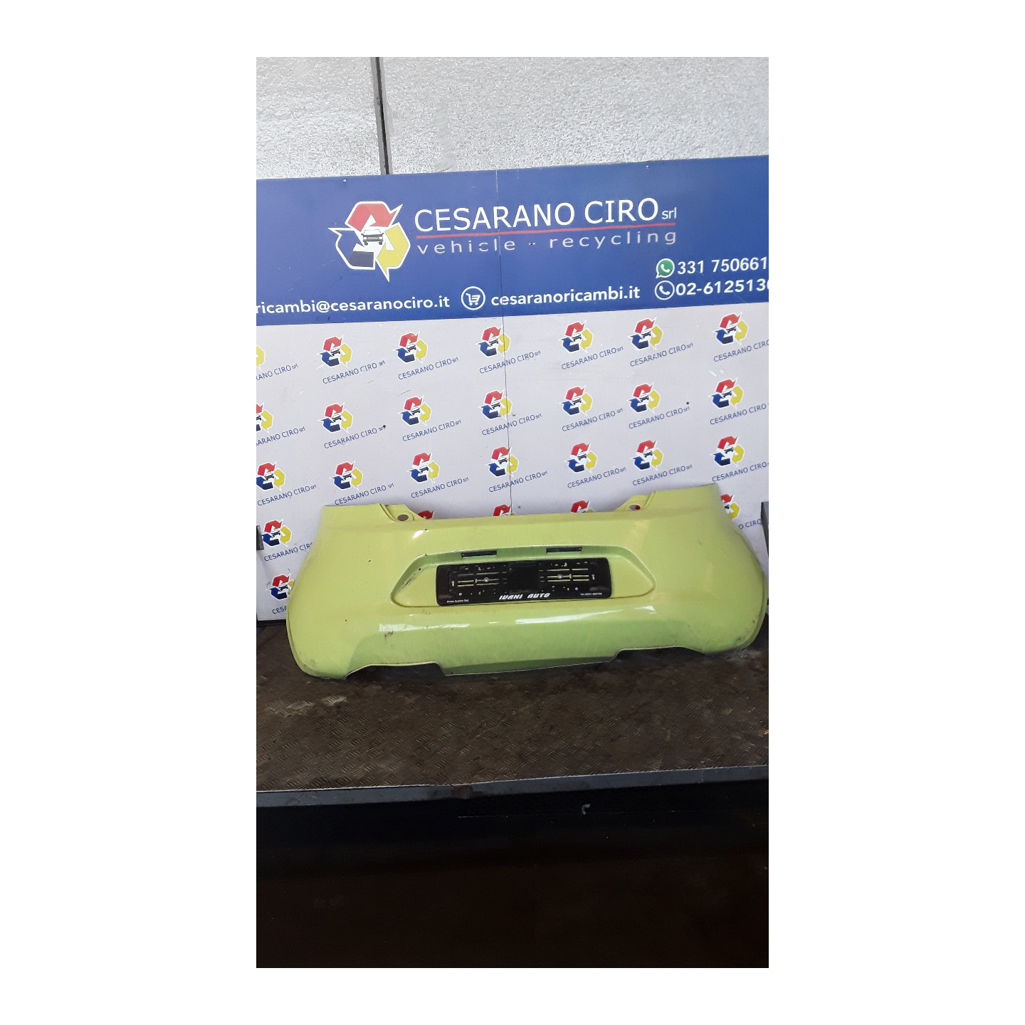 PARAURTI POST. 025 FORD KA (CCU) (10/08-03/17) 169A4000 1580749